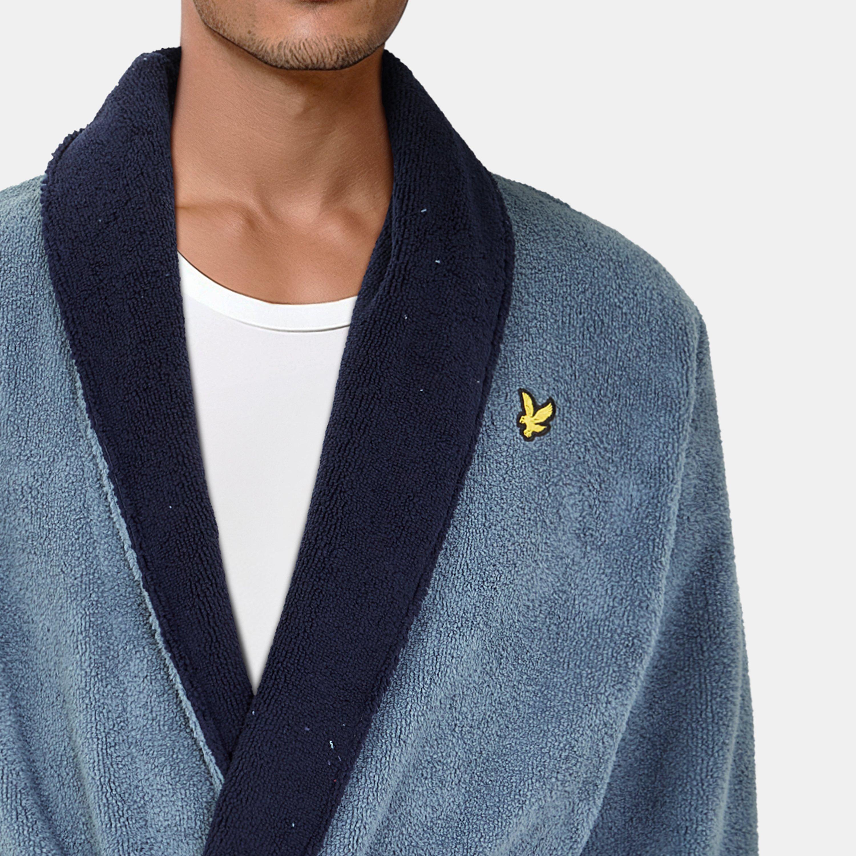 Blu Cina - Lyle and Scott - Contrast Bathrobe - 5