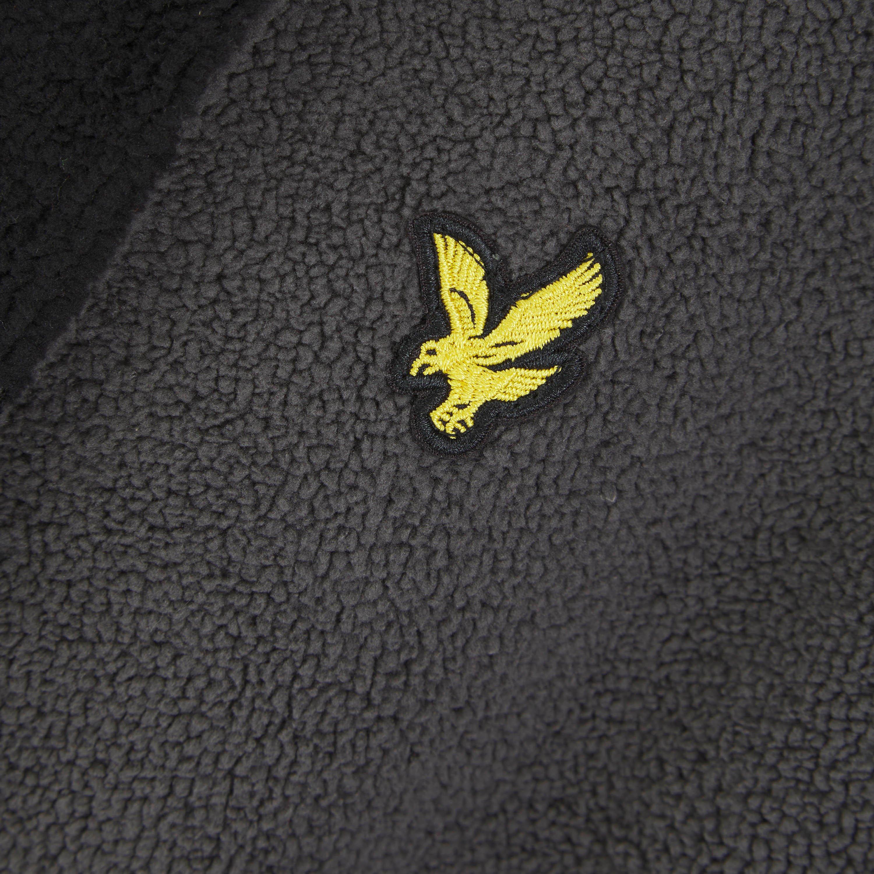 Granite - Crni - Lyle and Scott - Men's Contrast Trim Absorbent Towel Dressing Gown - 2