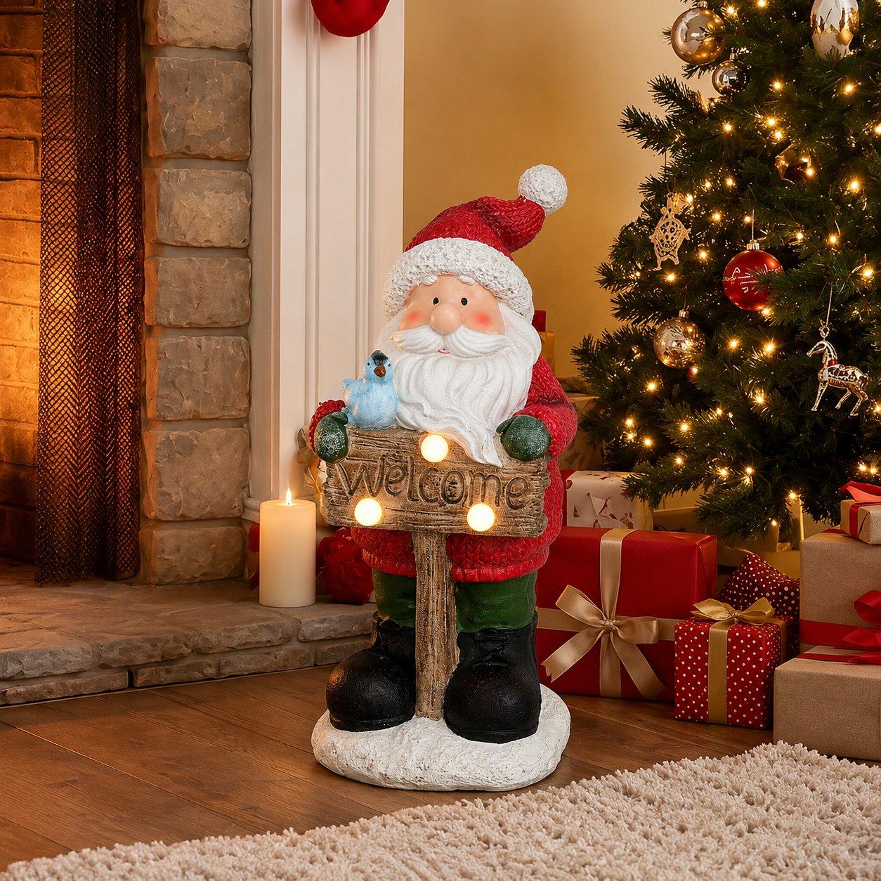 Welcome - The Spirit Of Christmas - SOC OD LED SANTA 40cm H - 1