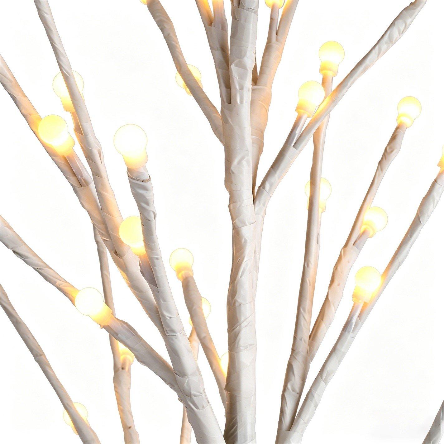 Birch - The Spirit Of Christmas - 1.2m LED Birch Tree. - 4