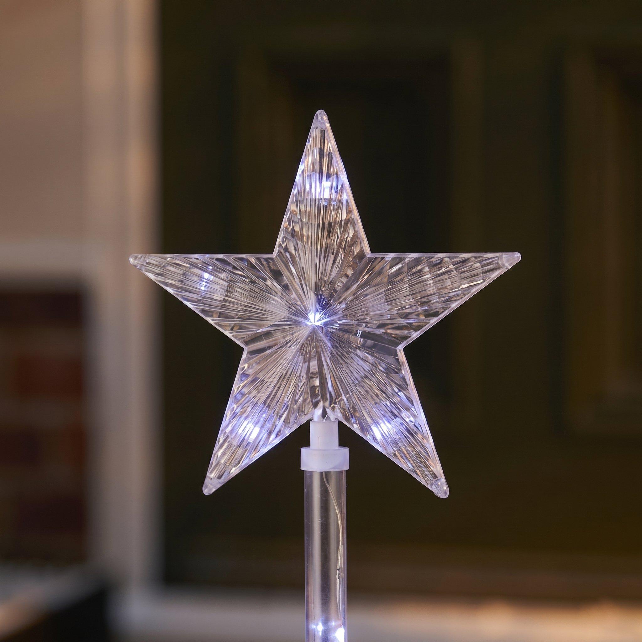Stars - The Spirit Of Christmas - 3 piece Star Stake Lights - 2