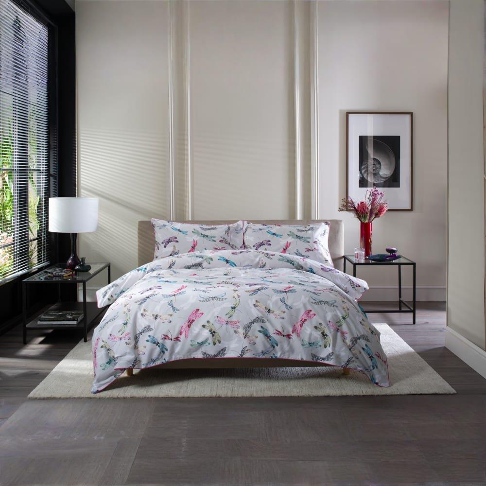 The Lyndon Company  Dragonflies Duvet Cover -  - King