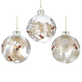 Gisela Graham Gisela Glass Bauble 99