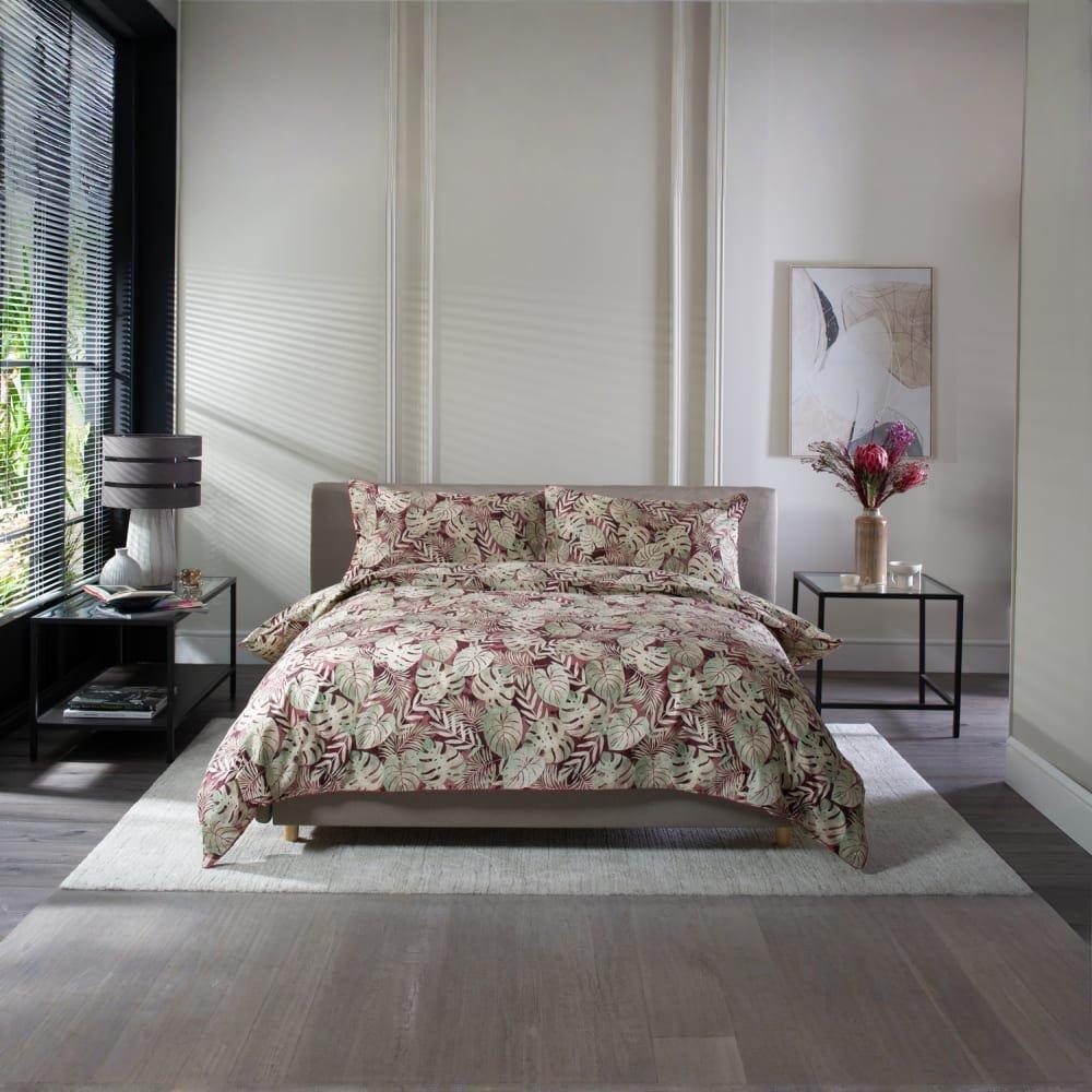 Red - The Lyndon Company - Tropical Garden Duvet Covers - 1