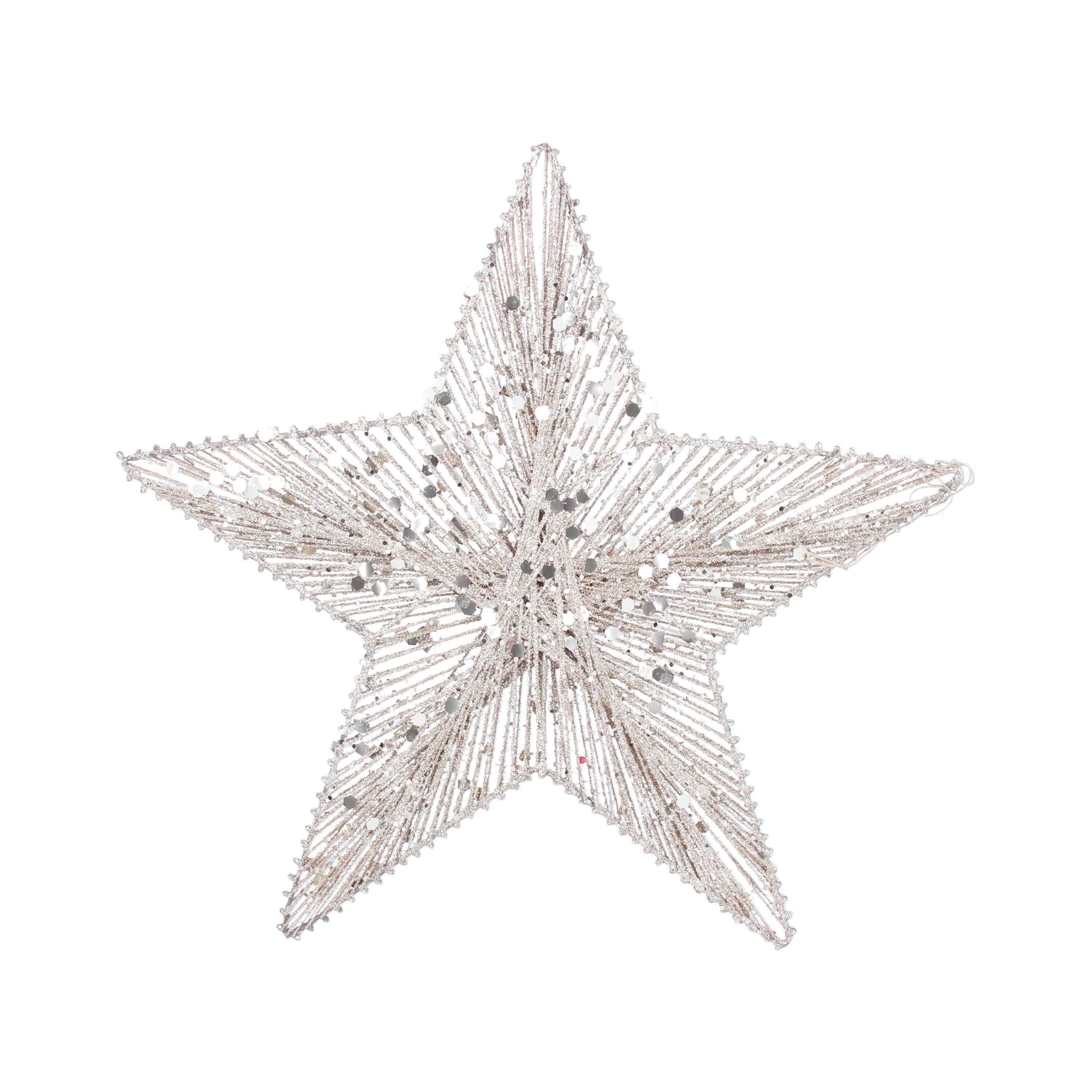 Gisela Graham Large Star Single Decoration