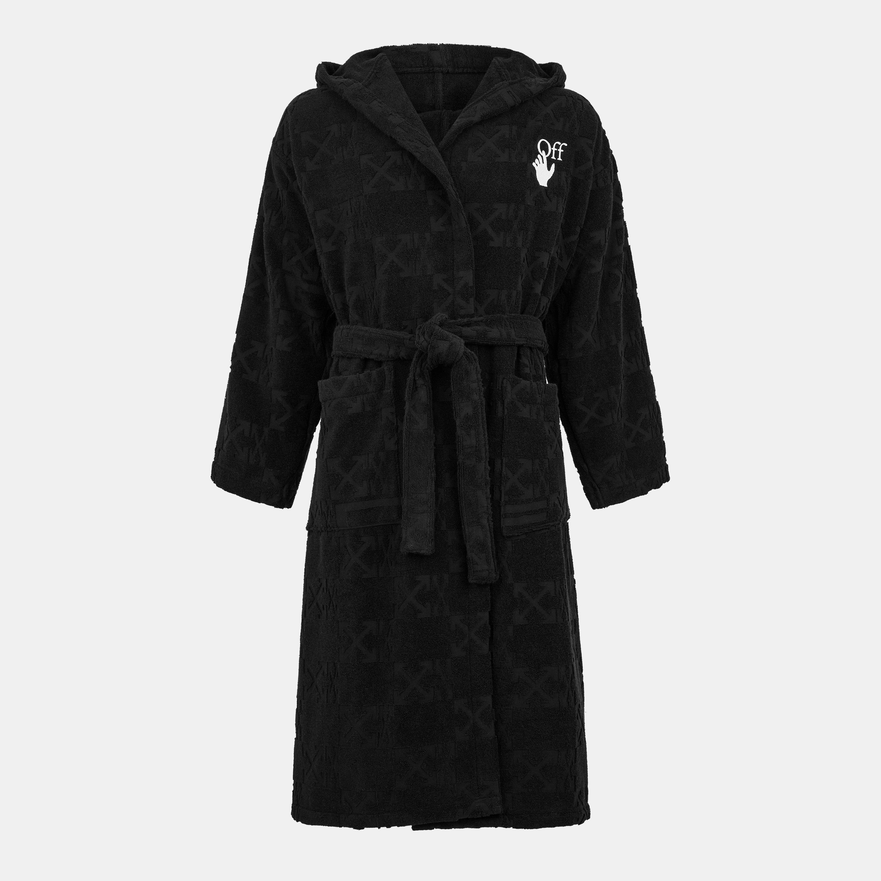 ANTRAKIT - Off White - Hooded Bathrobe - 1