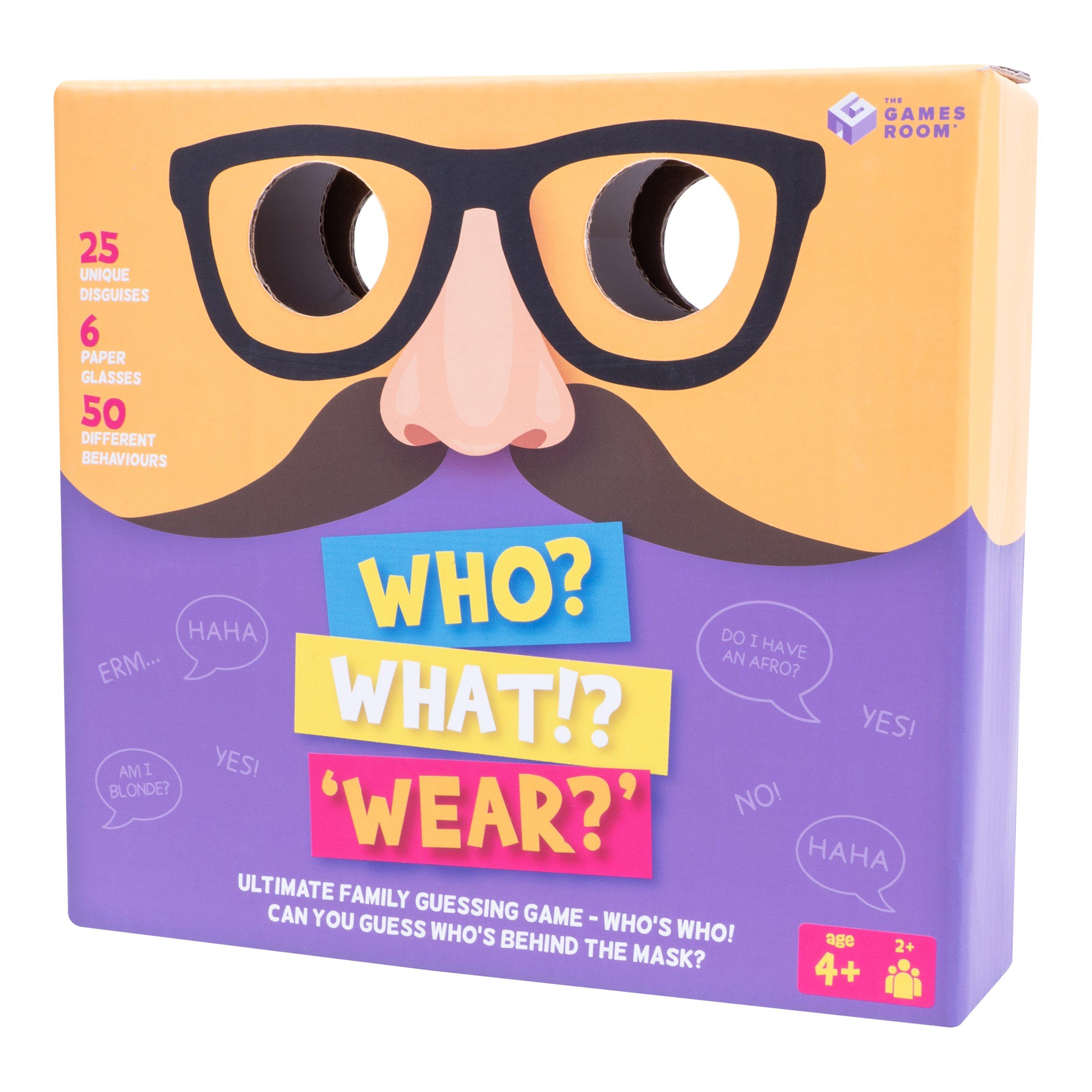 Meerkleurig - Fizz Creations - What Wear Family Guessing Party Novelty Gift - 2