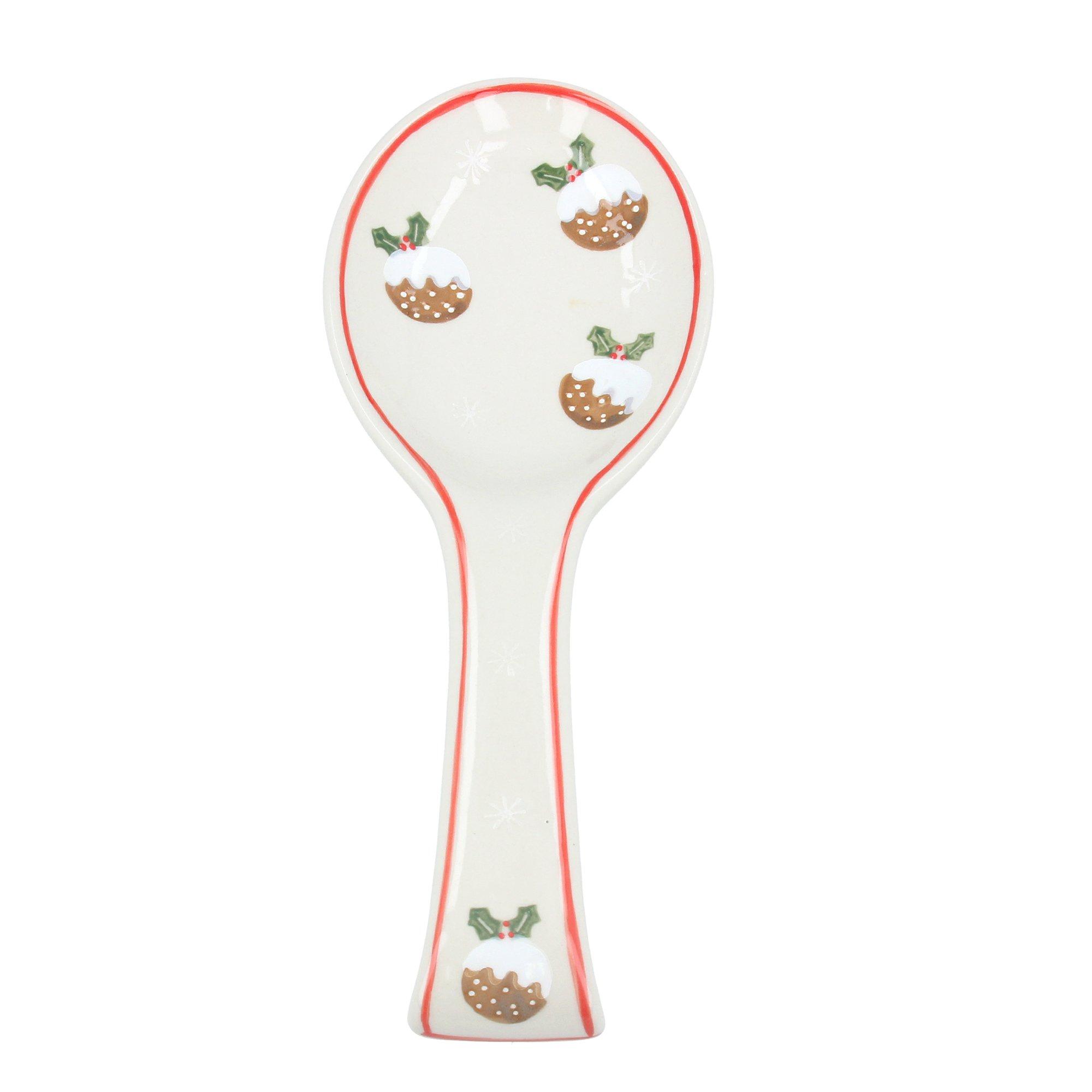 Xmas Puds - Gisela Graham - Unisex Adults Stone Spoon Cookware