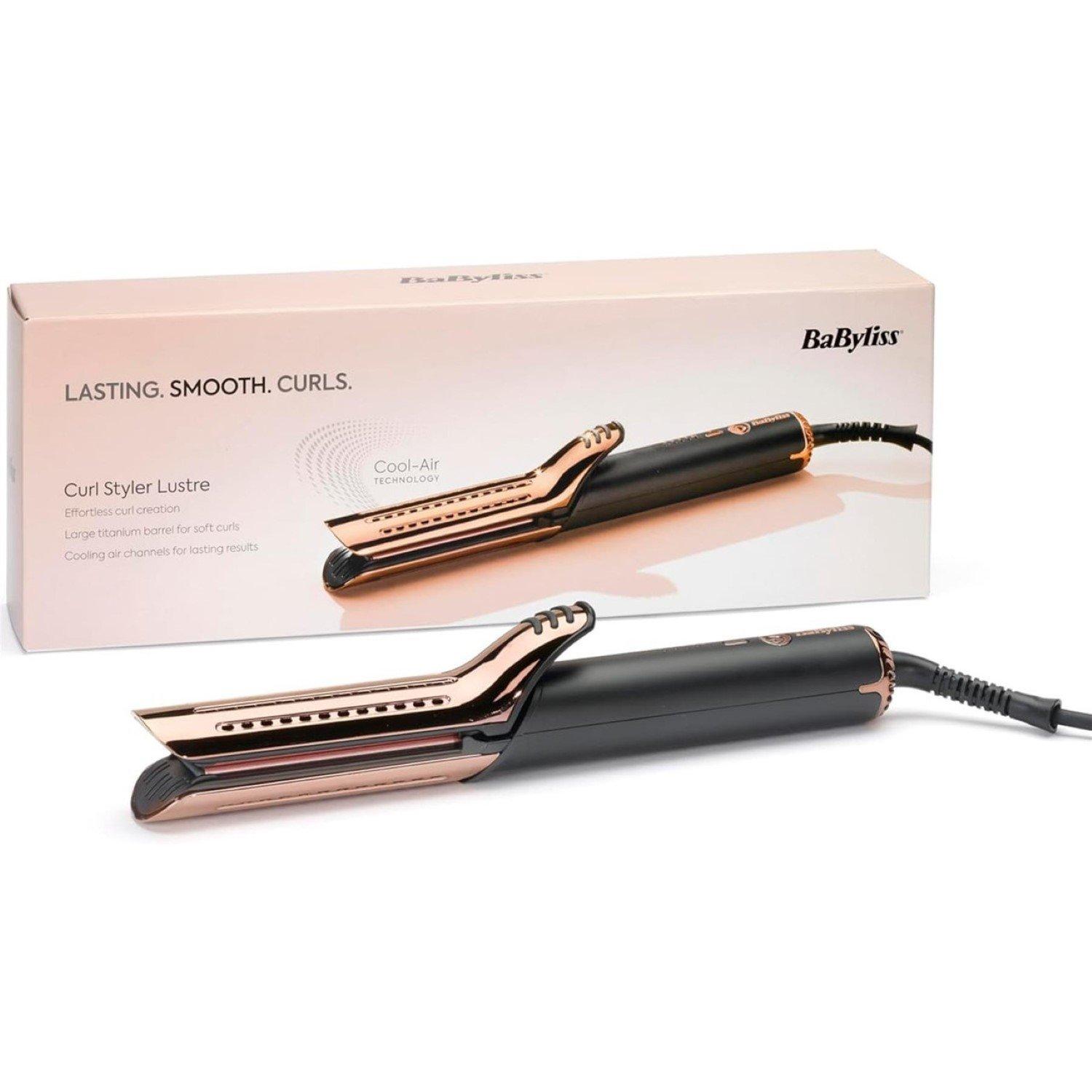 Multi - Babyliss - 38mm Curl Styler Lustre Hair Curler - 1