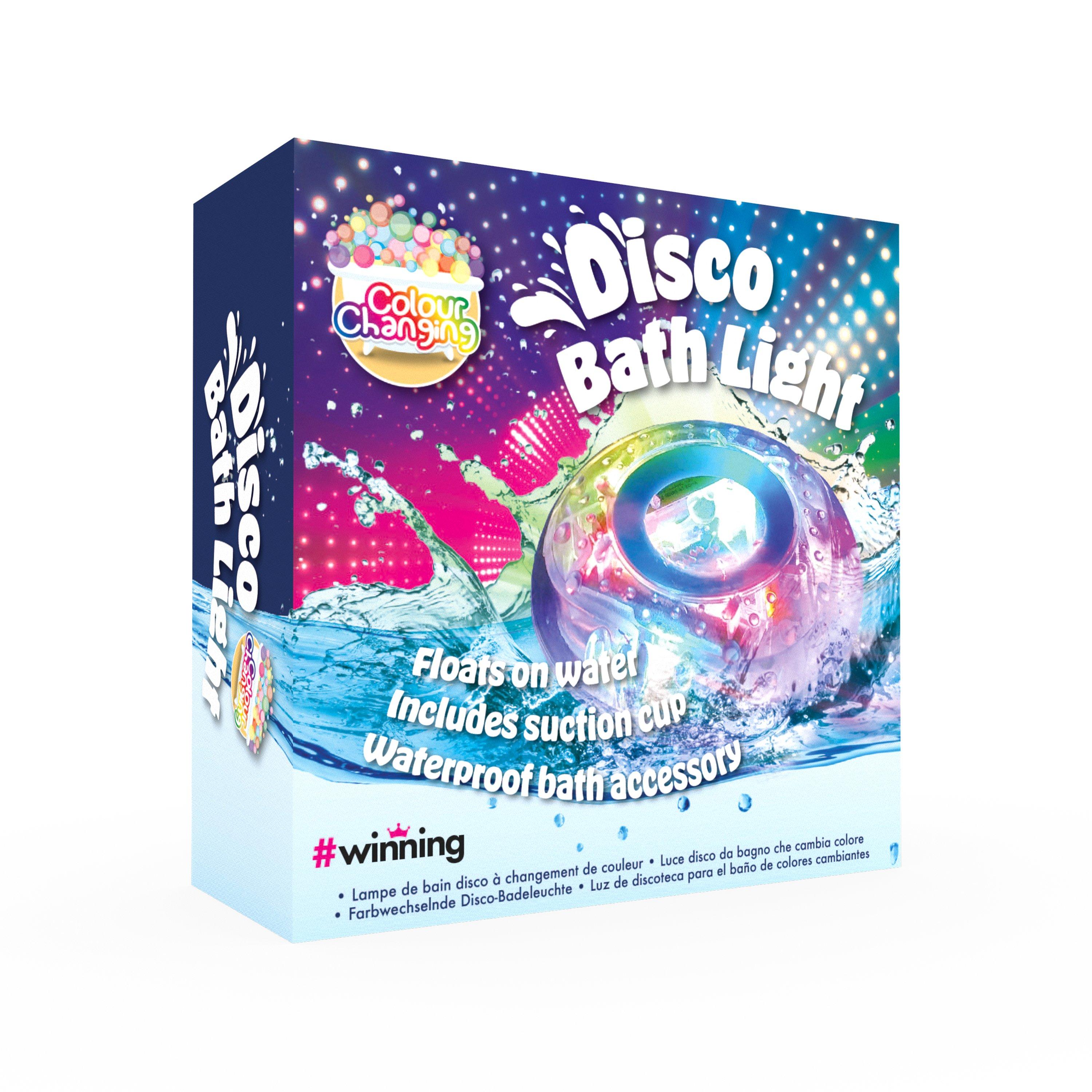 Winning  Disco Colour Changing Bath Light - 