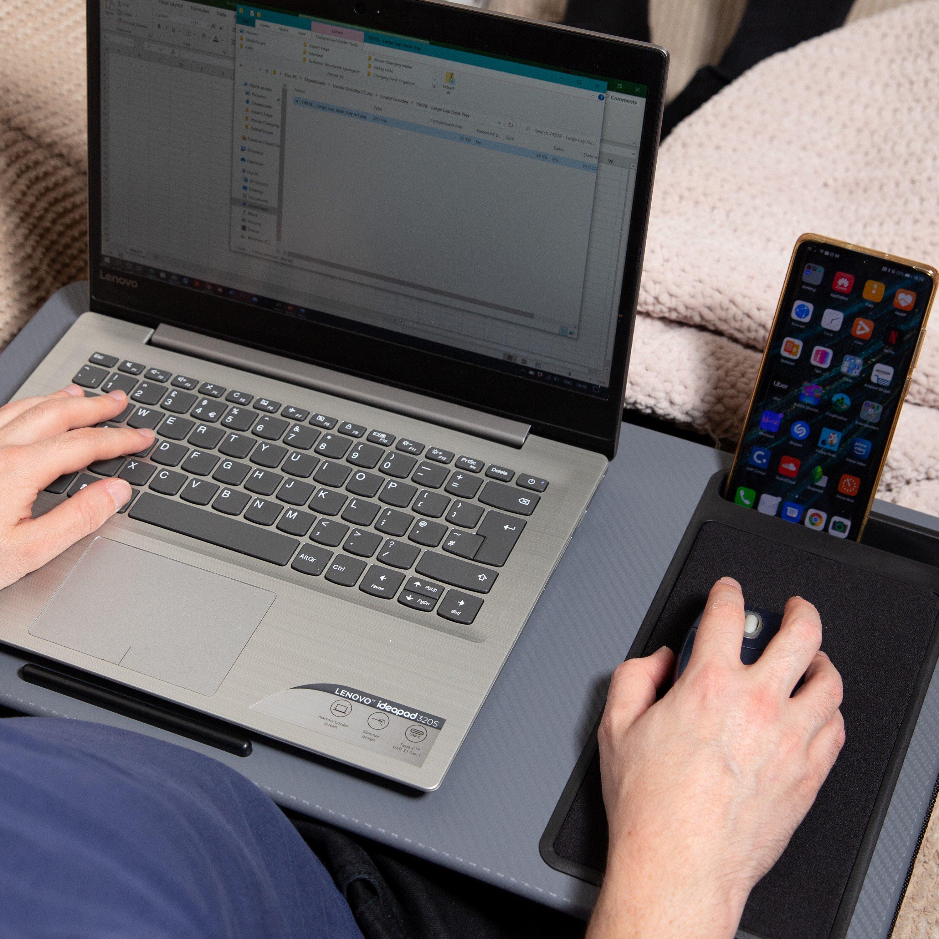Grey - Ingenious - Lap Desk Tray - 7
