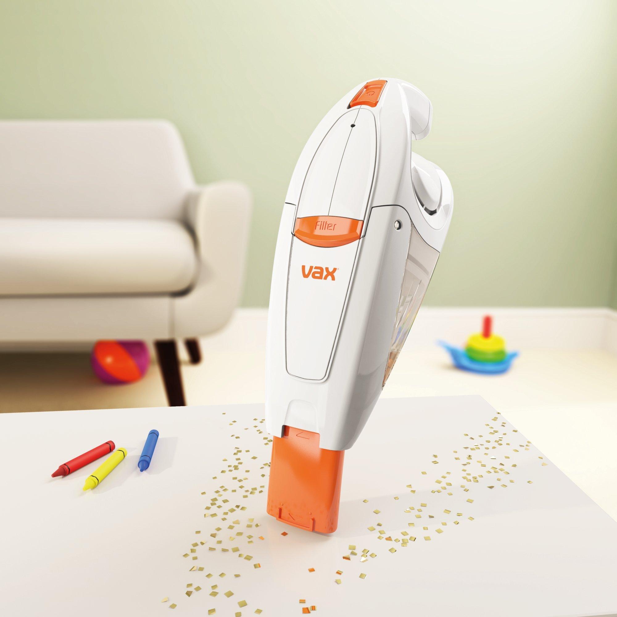 White/Orange - Vax - Gator Handheld Vacuum Cleaner - 2