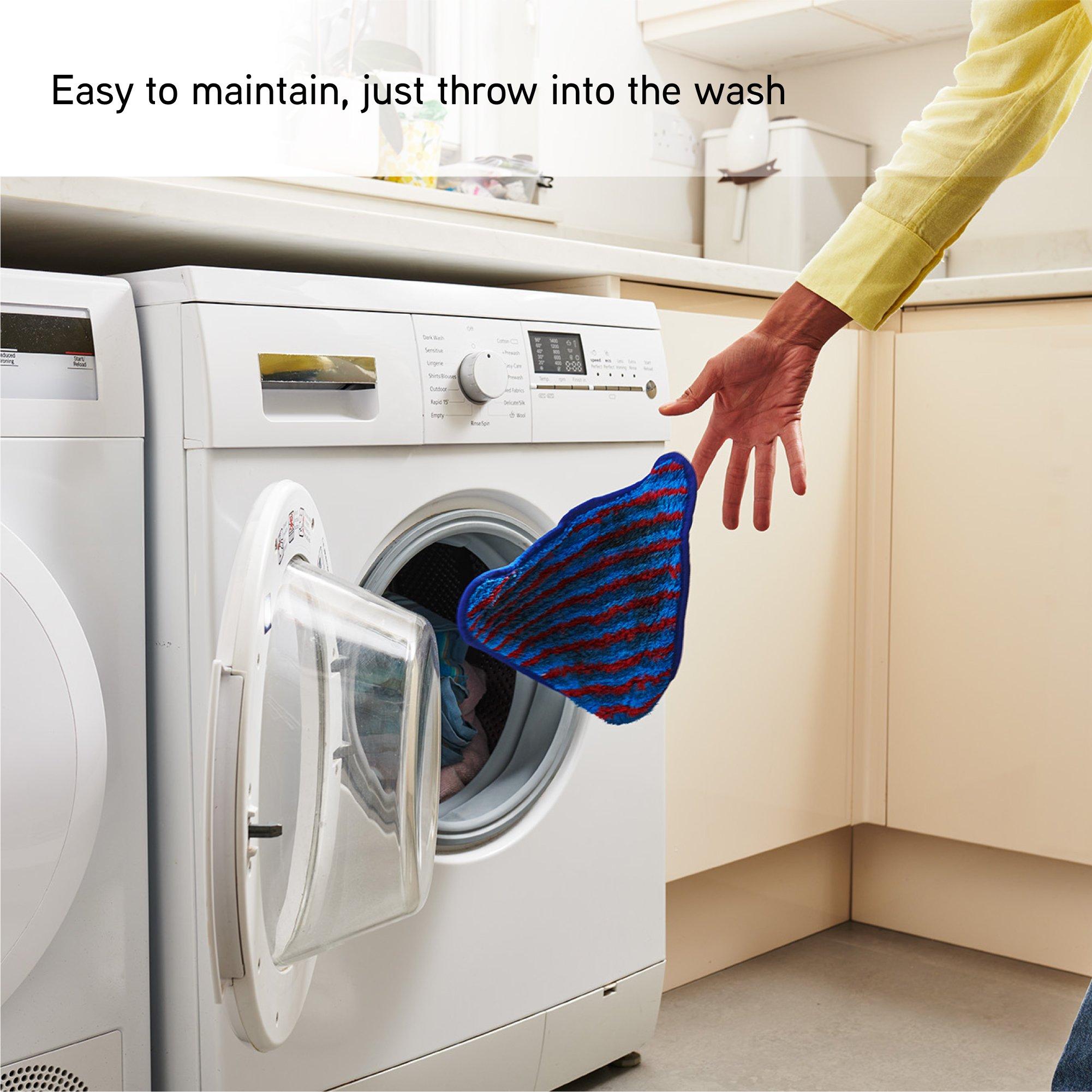 White/Blue - Vax - Steam Fresh Total Home Steam Cleaner - 11