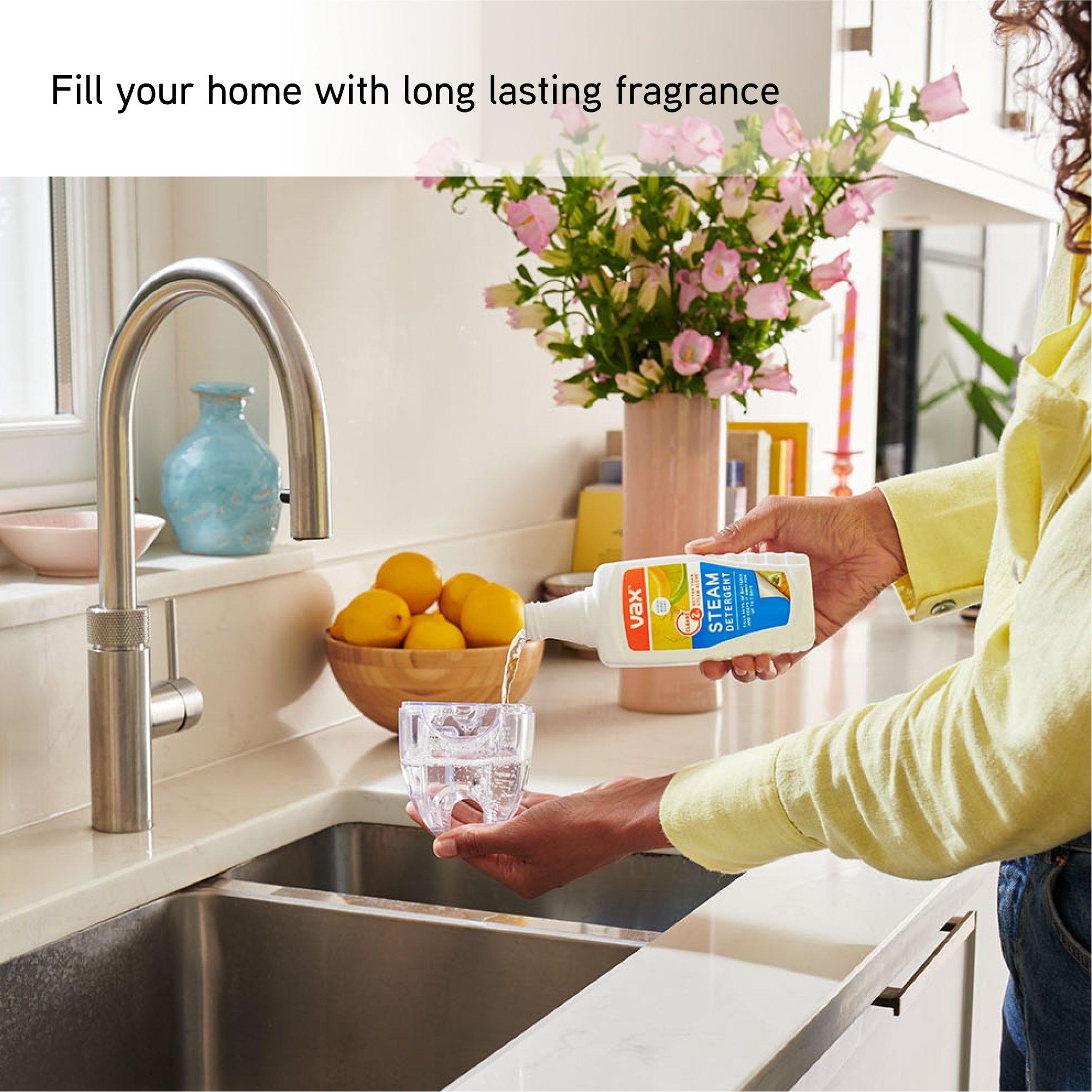 White/Blue - Vax - Steam Fresh Total Home Steam Cleaner - 3