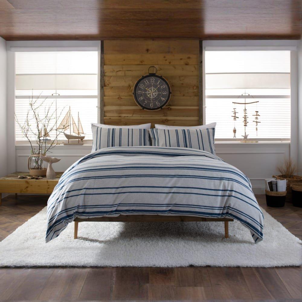 The Lyndon Company  Portland Duvet Cover -  - King