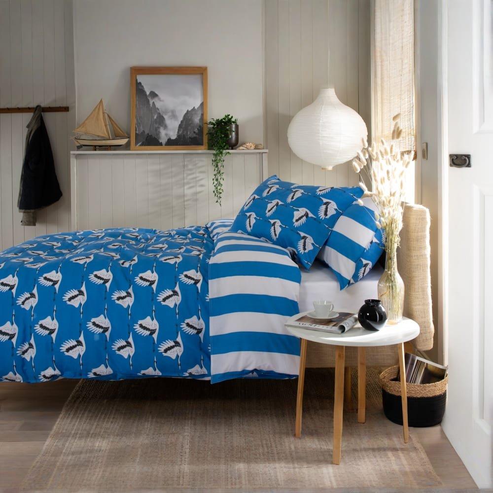 Blue Stripe - The Lyndon Company - Sedge Duvet 99 - 2