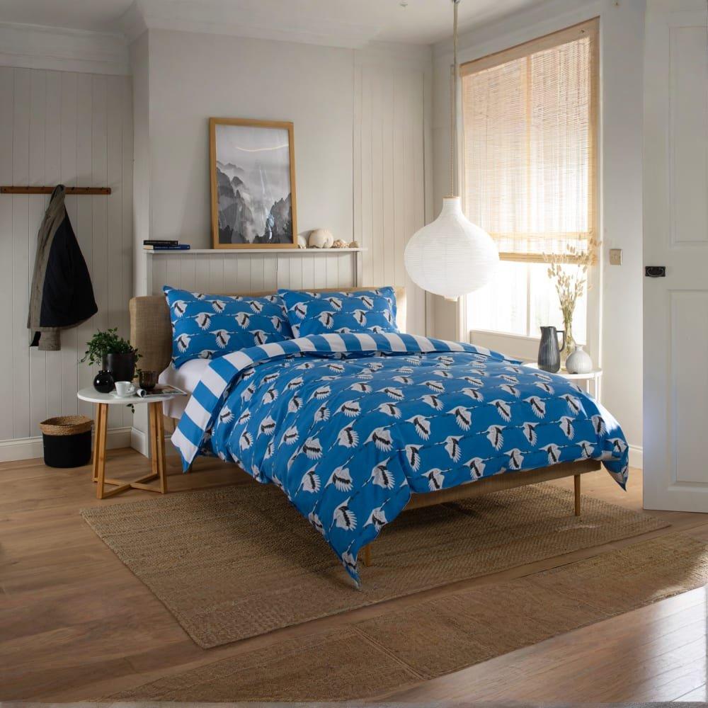 Blue Stripe - The Lyndon Company - Sedge Duvet 99 - 3