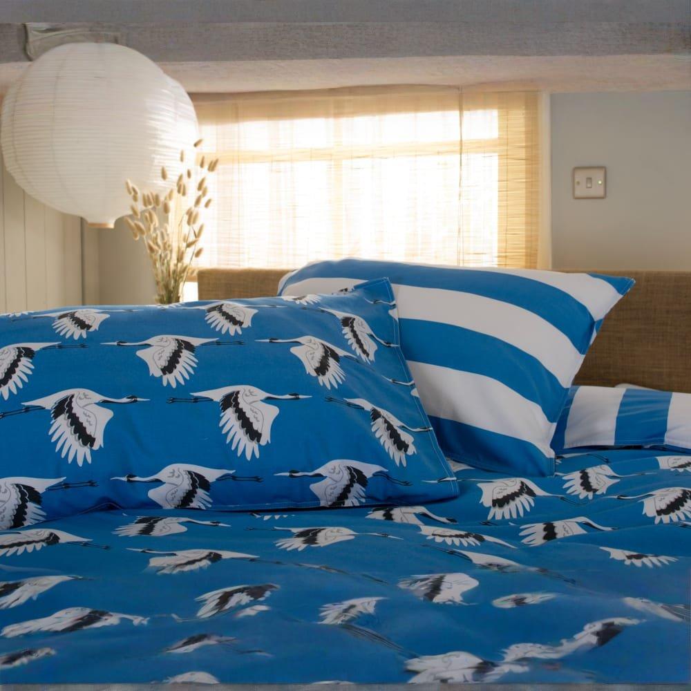 Blue Stripe - The Lyndon Company - Sedge Duvet 99 - 4