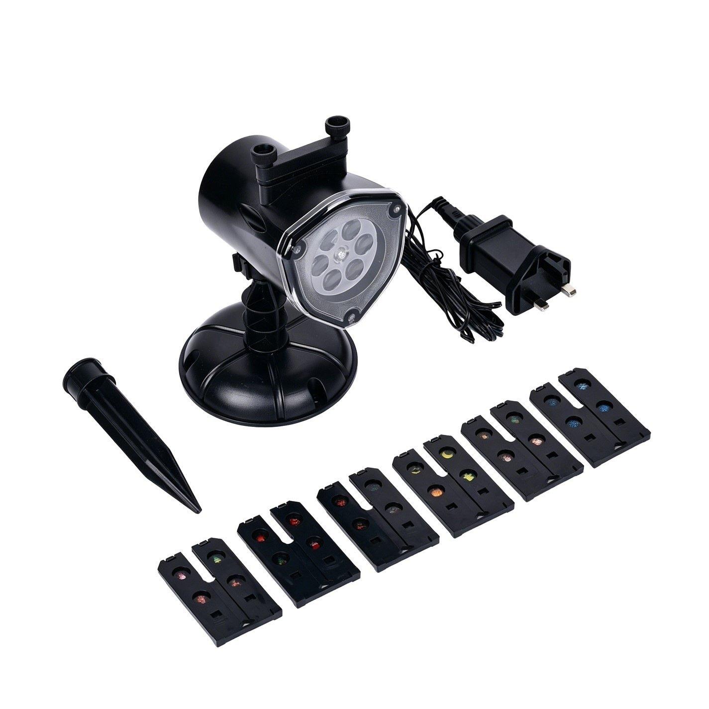 Black - The Spirit Of Christmas - Christmas and Halloween Home Projector - 3