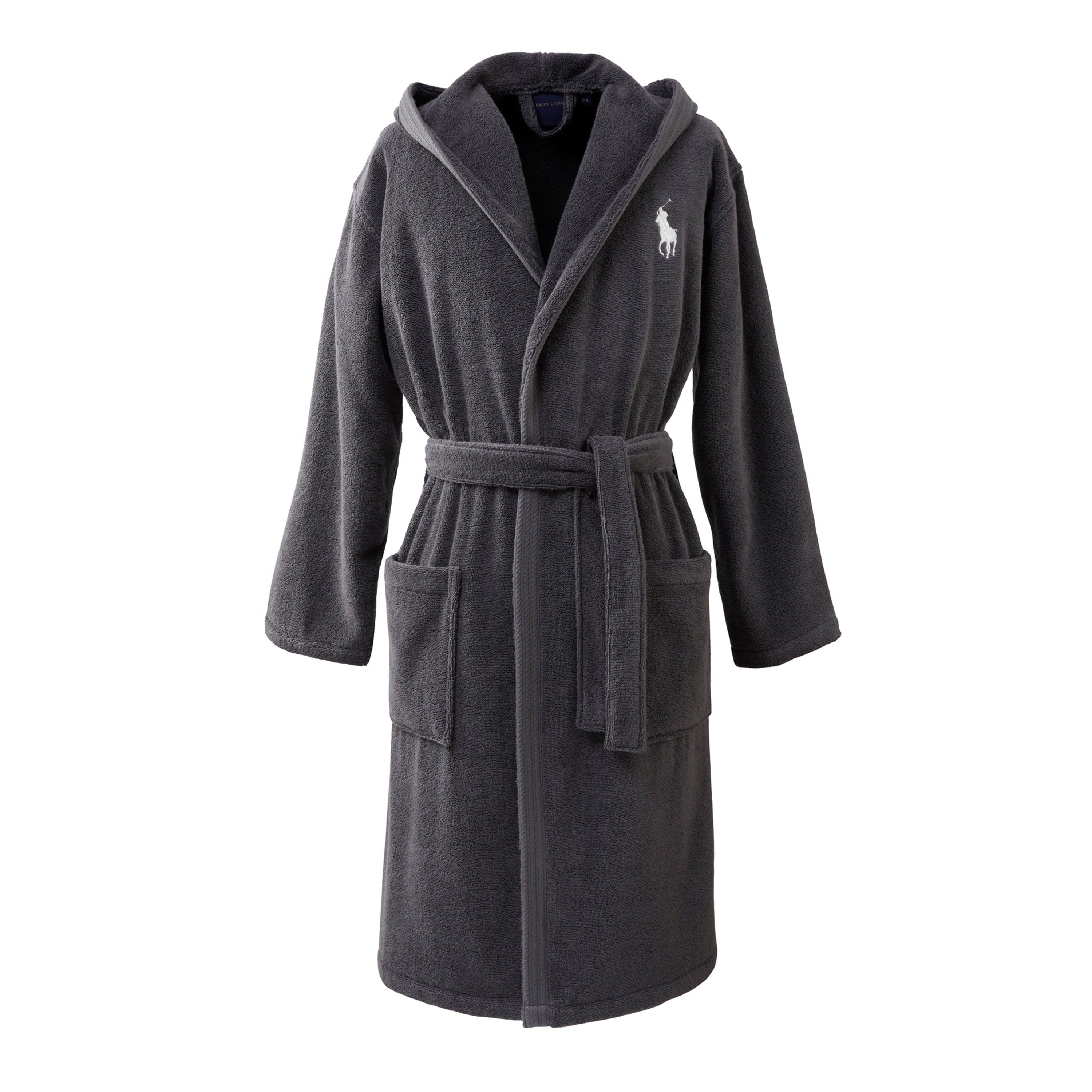 Charcoal - Ralph Lauren Home - Player Bathrobe - 1