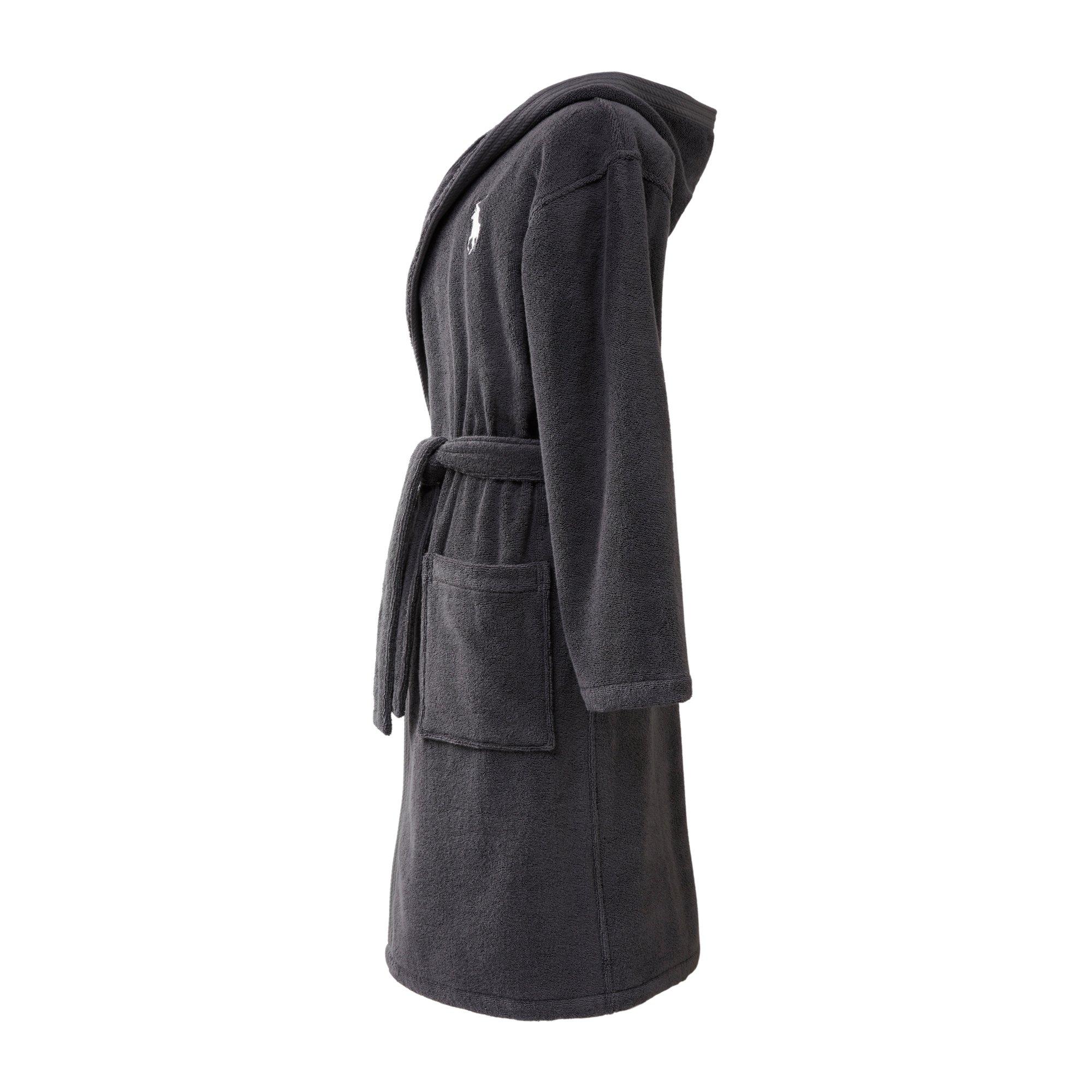 Charcoal - Ralph Lauren Home - Player Bathrobe - 5