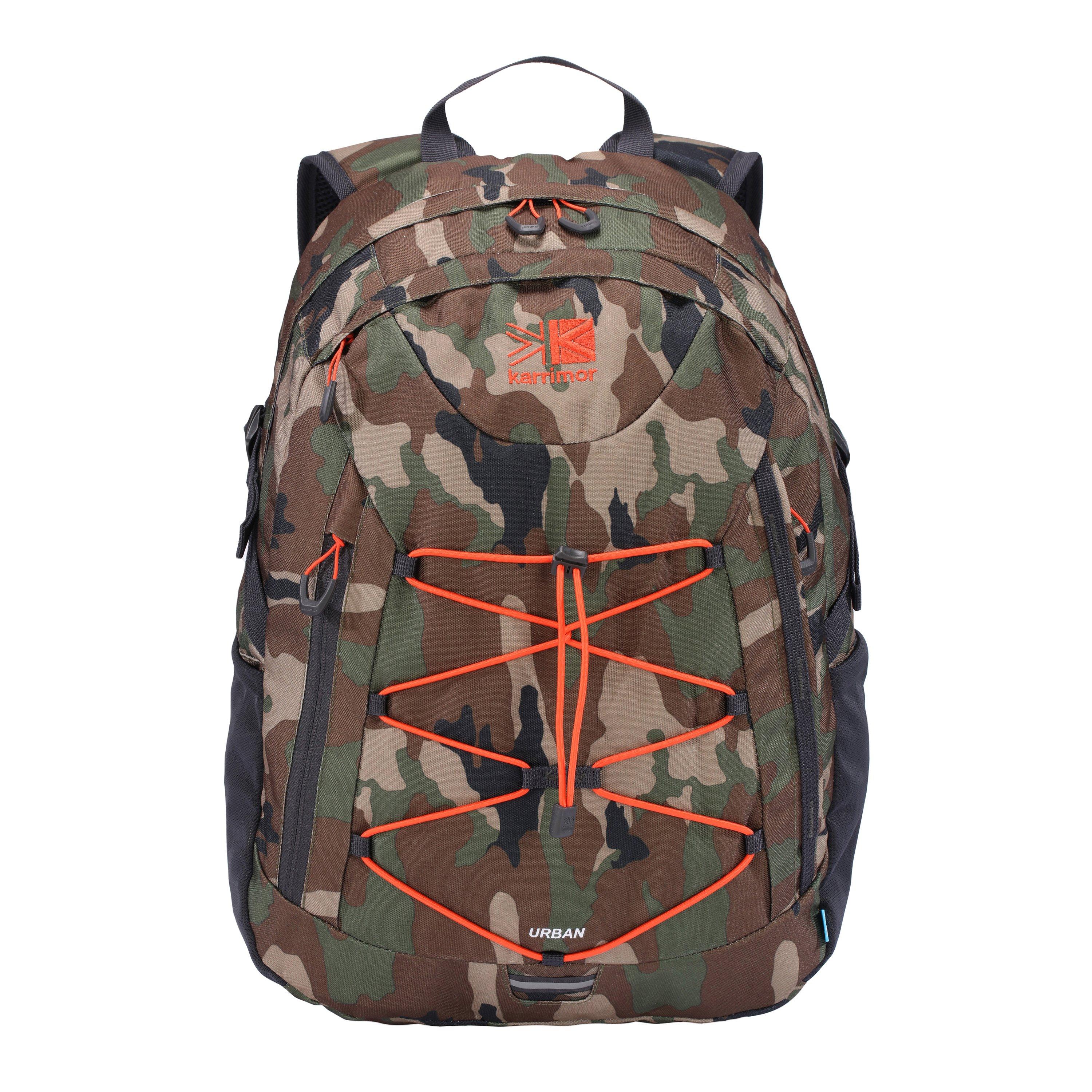 Camo/Orange - Karrimor - Urban  22 Rucksack - 1