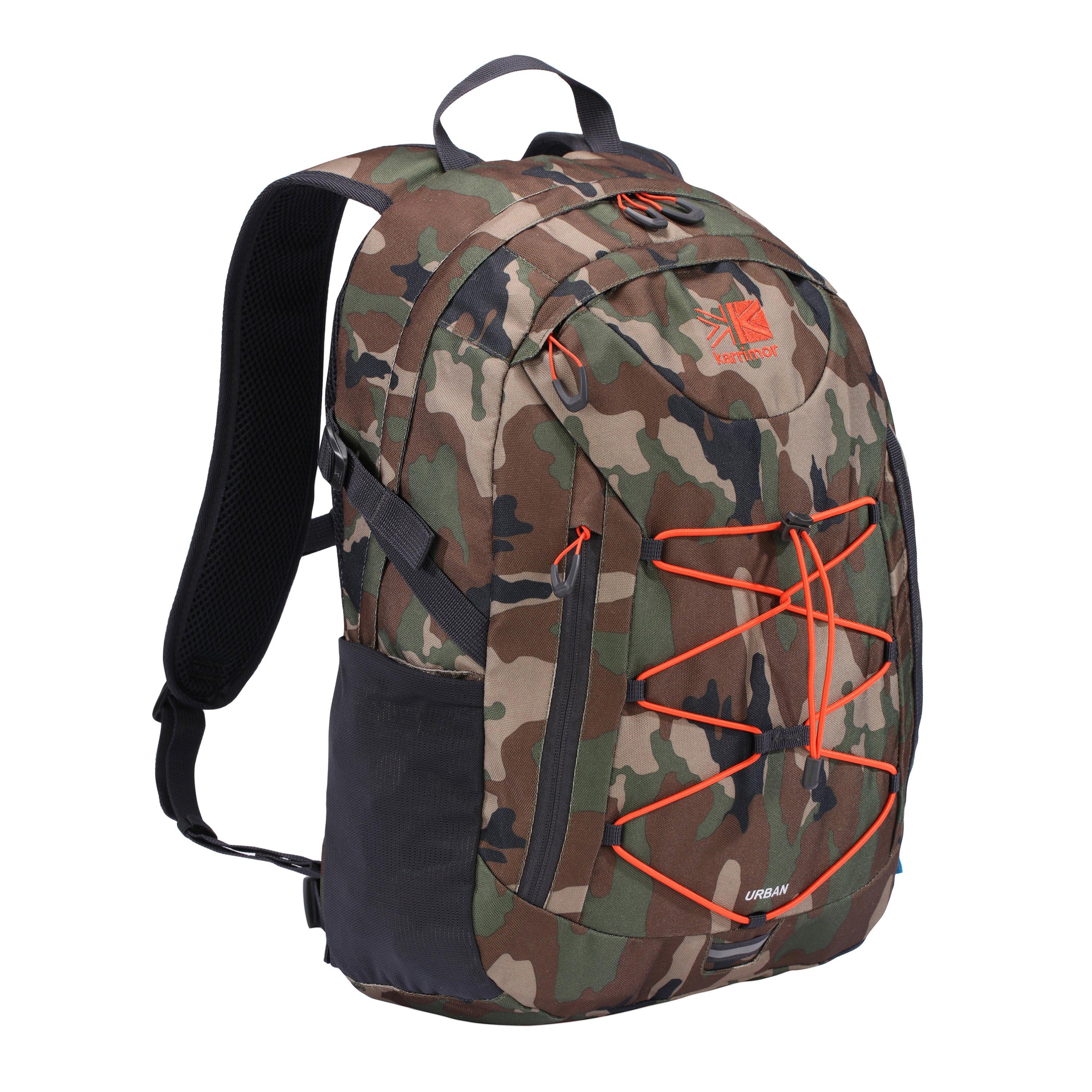 Camo/Orange - Karrimor - Urban  22 Rucksack - 4