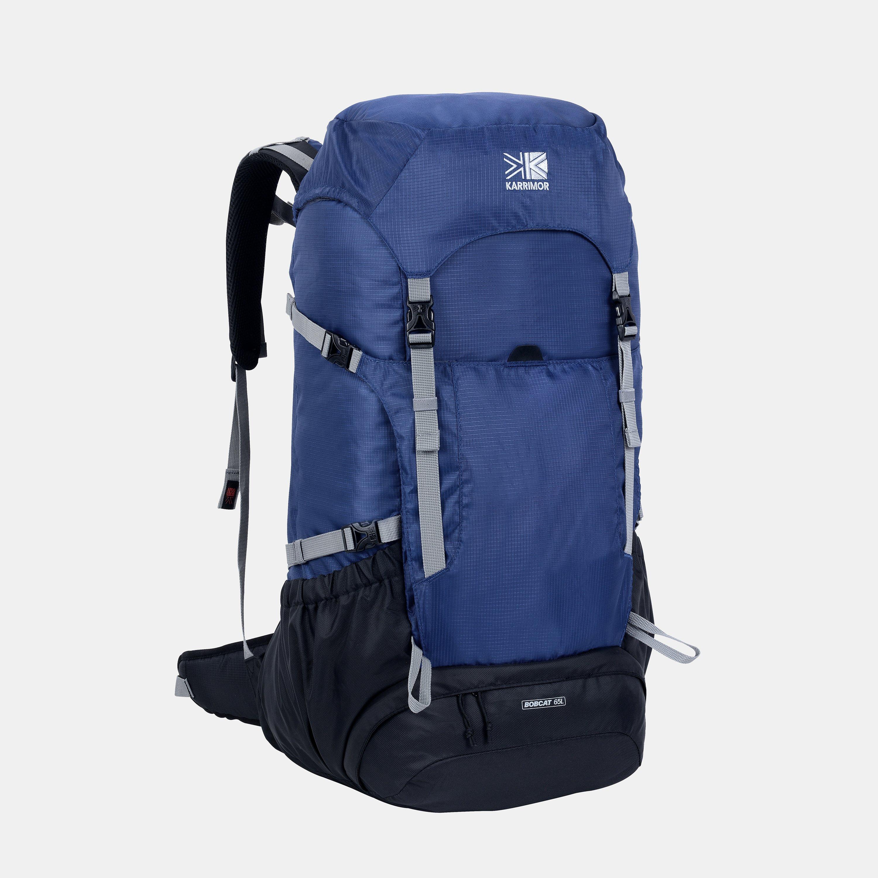 Navy - Karrimor - Bobcat 65L Rucksack - 2