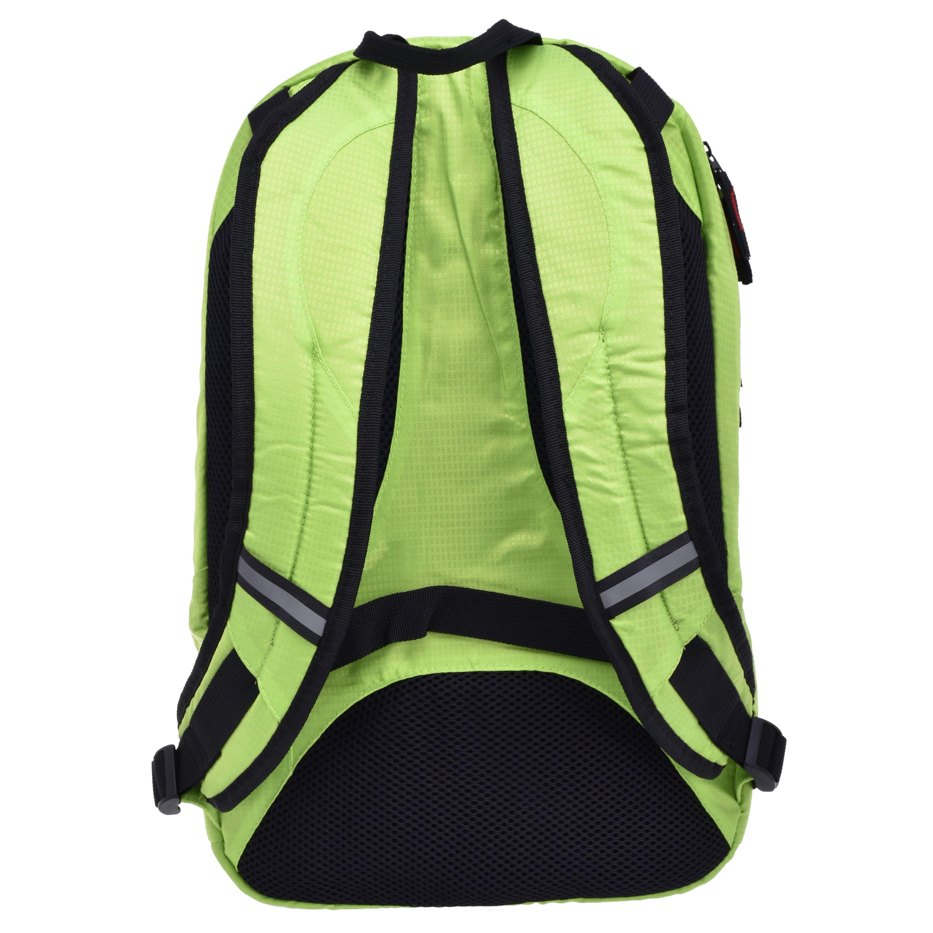 Grn/Blk/Lava - Hi Tec - Hi Mens Commute 26 Backpack - 3