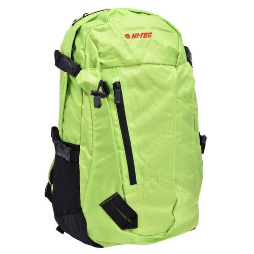Green/Lava - Hi Tec - V-Lite Felix 25L Hiking Backpack with Rain Cover - 2