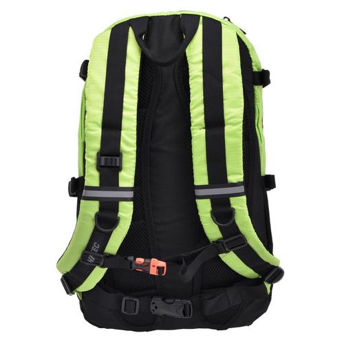 Green/Lava - Hi Tec - V-Lite Felix 25L Hiking Backpack with Rain Cover - 3