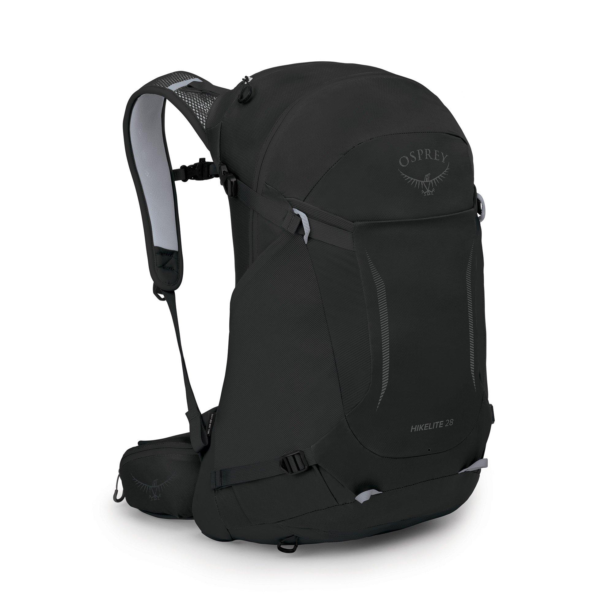 Black - Osprey - Hikelite 28L Backpack - 1