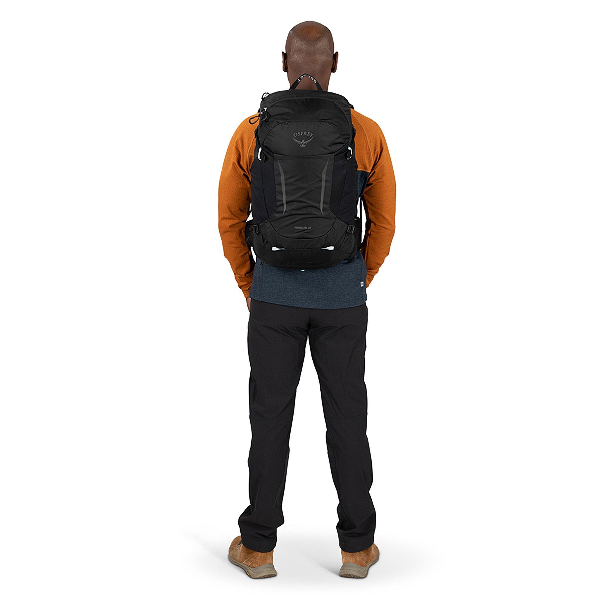 Black - Osprey - Hikelite 28L Backpack - 5