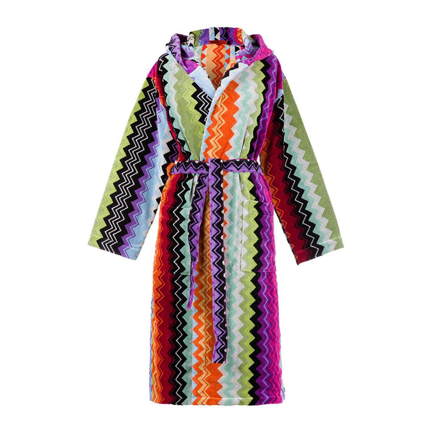 Missoni Home Collection Giacomo Hooded Bathrobe - T59 - Medium