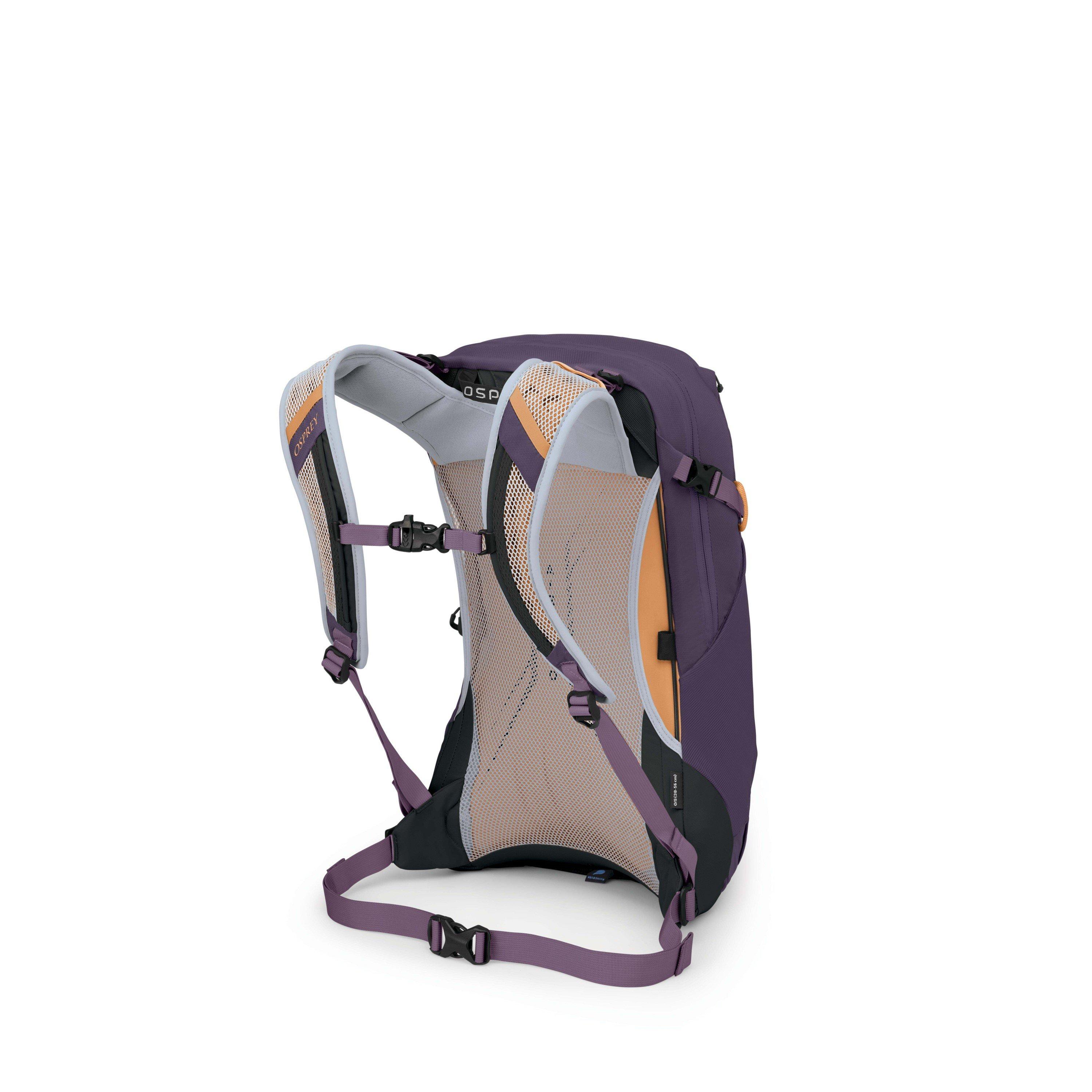 Purple/Orange - Osprey - Hikelite 18L Backpack - 2