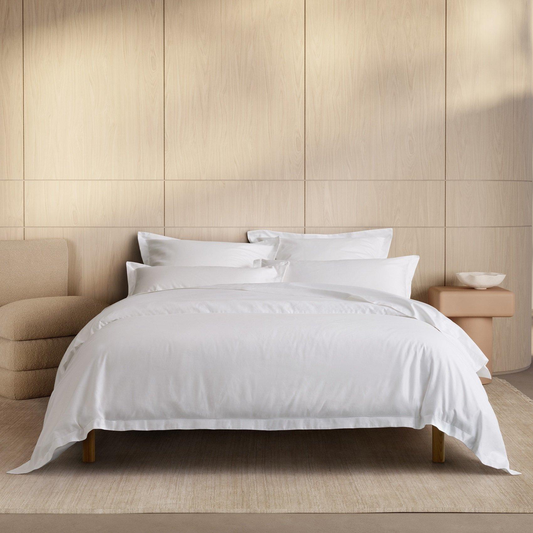 Snow - Sheridan - 1000tc Cotton Sateen Duvet Cover - 1