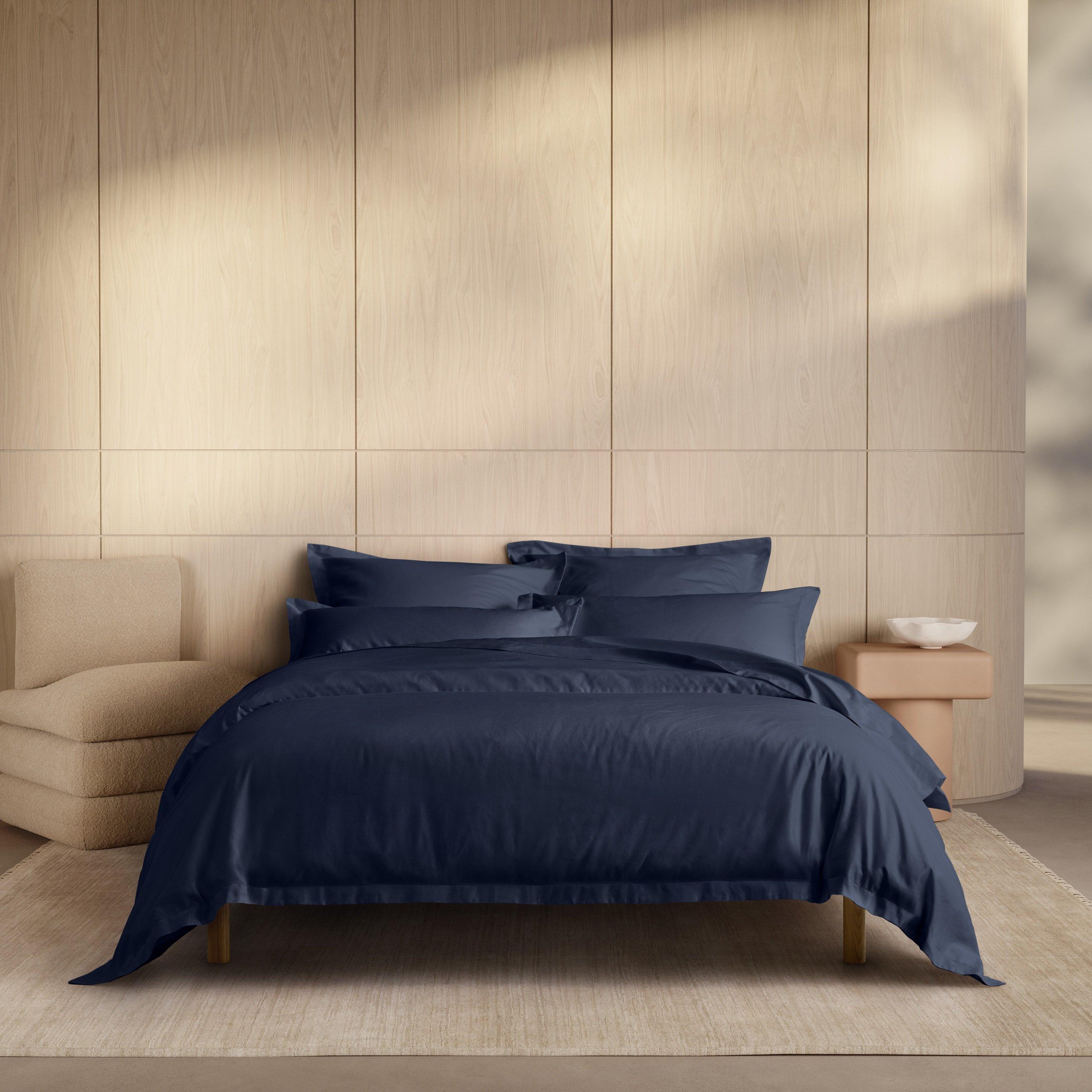 Sheridan  1000Tc Cotton Sateen Duvet Cover - Midnight - Superking