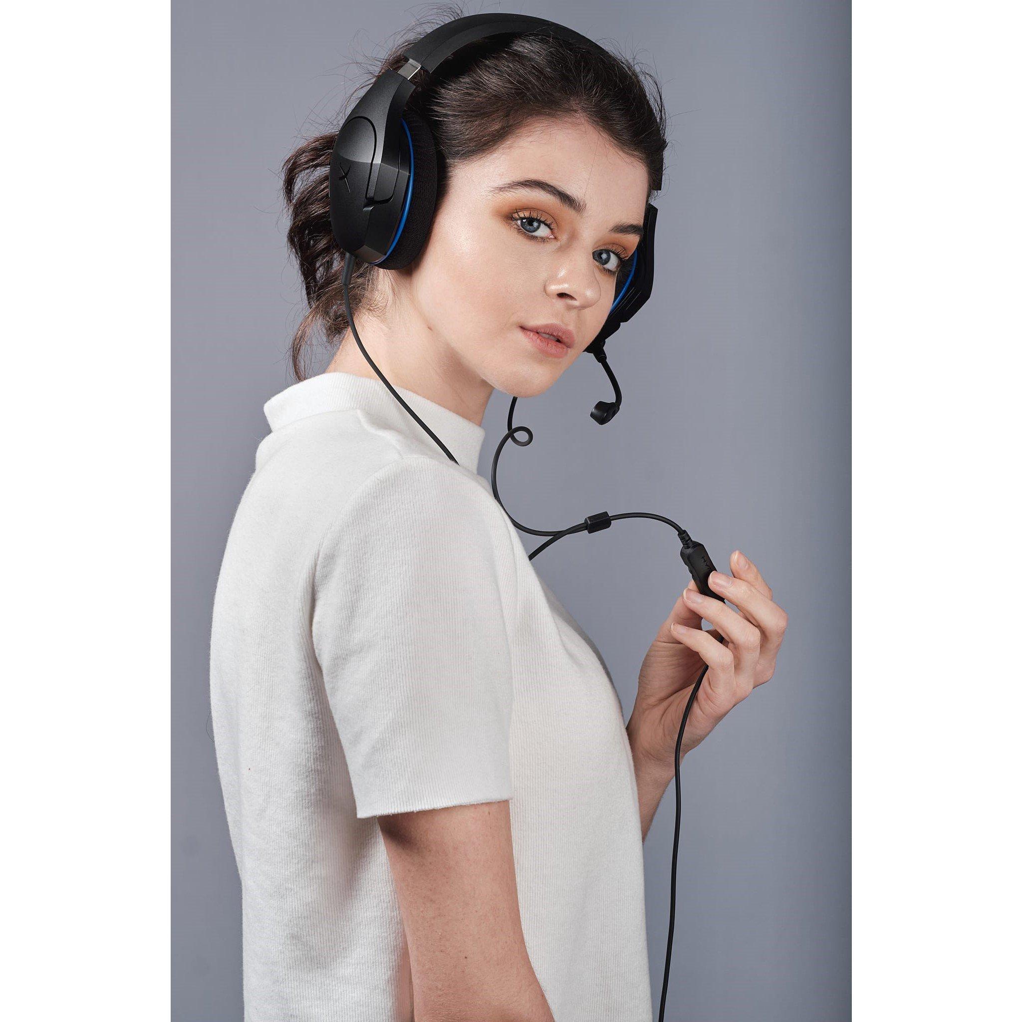 Black/Blue - HyperX - Stinger Core PS5/PS4 - 12