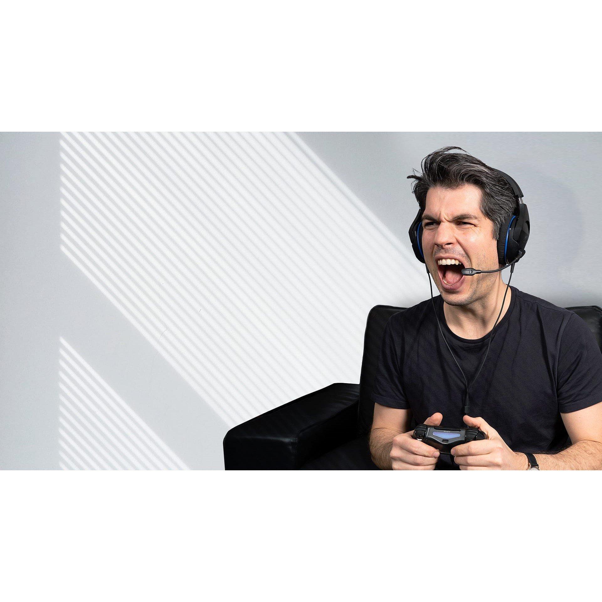 Black/Blue - HyperX - Stinger Core PS5/PS4 - 9