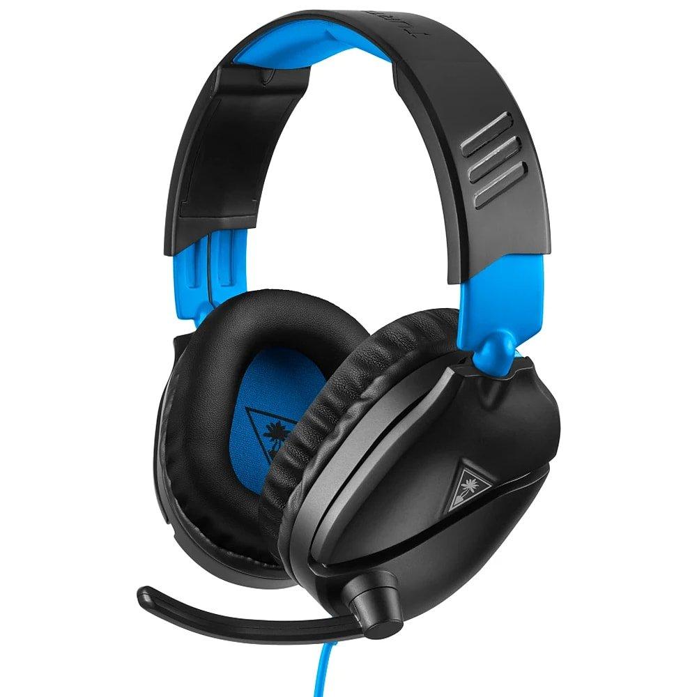 Zwart/Blauw - Turtle Beach - Recon 70P Headset – Black - 1
