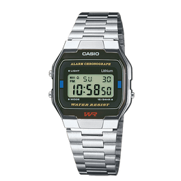Casio GAME A163WA-1QES Vintage Retro Watch - Silver