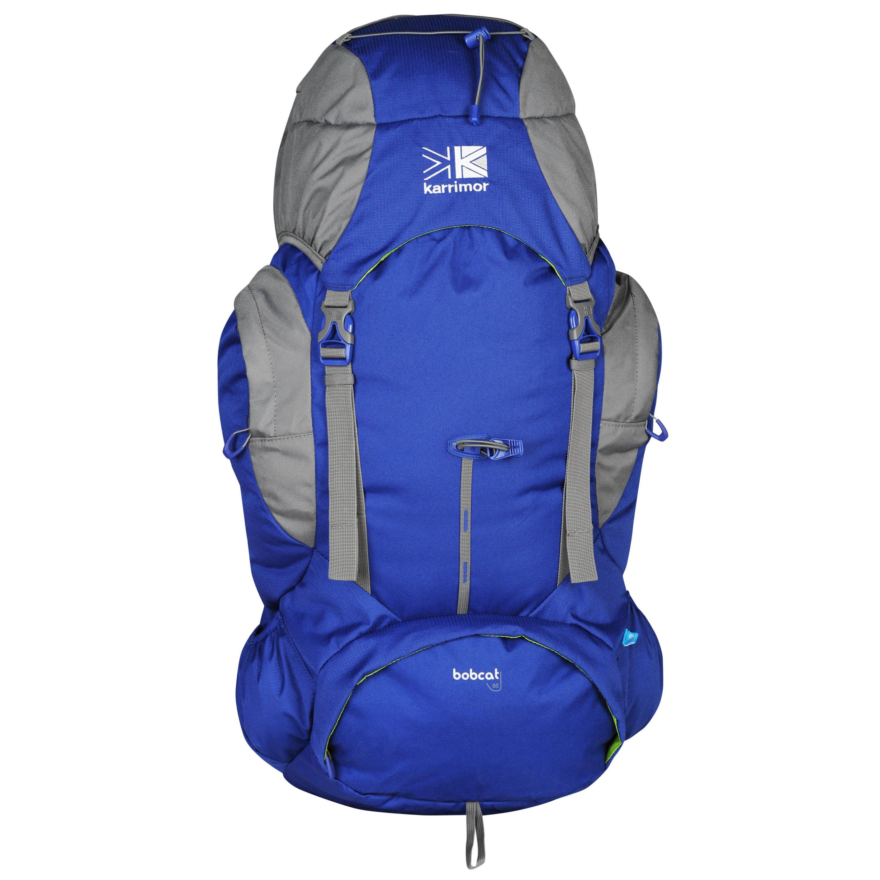 Blau/Stahl - Karrimor - Bobcat 65 Rucksack - 1