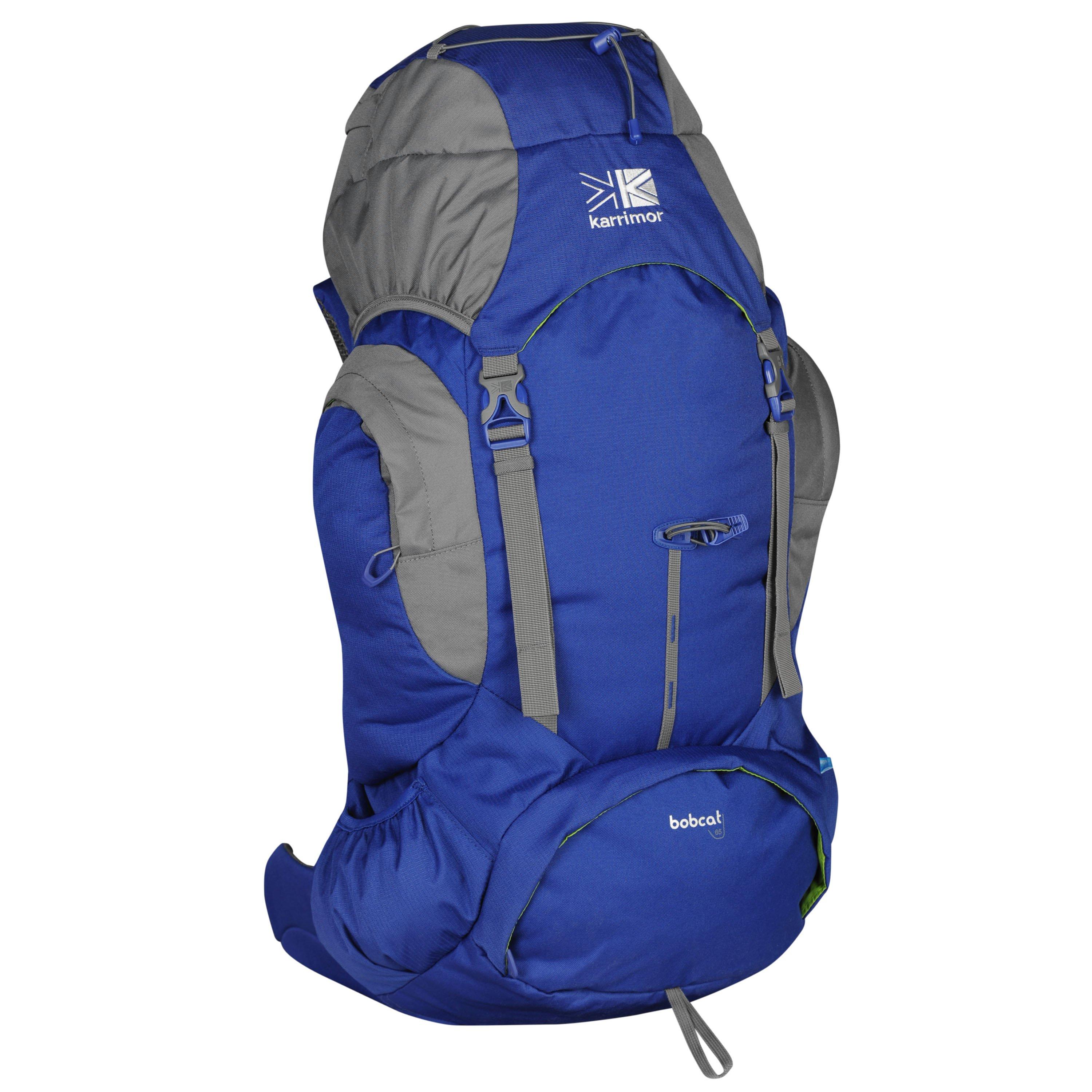 Blau/Stahl - Karrimor - Bobcat 65 Rucksack - 2