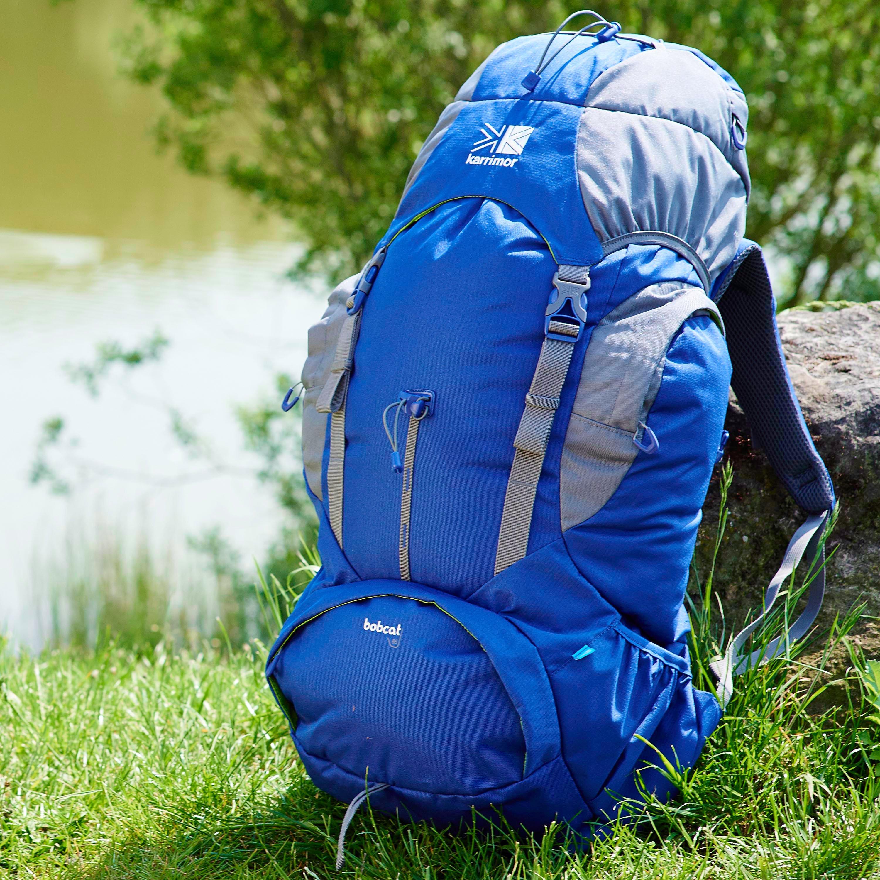 Blau/Stahl - Karrimor - Bobcat 65 Rucksack - 6