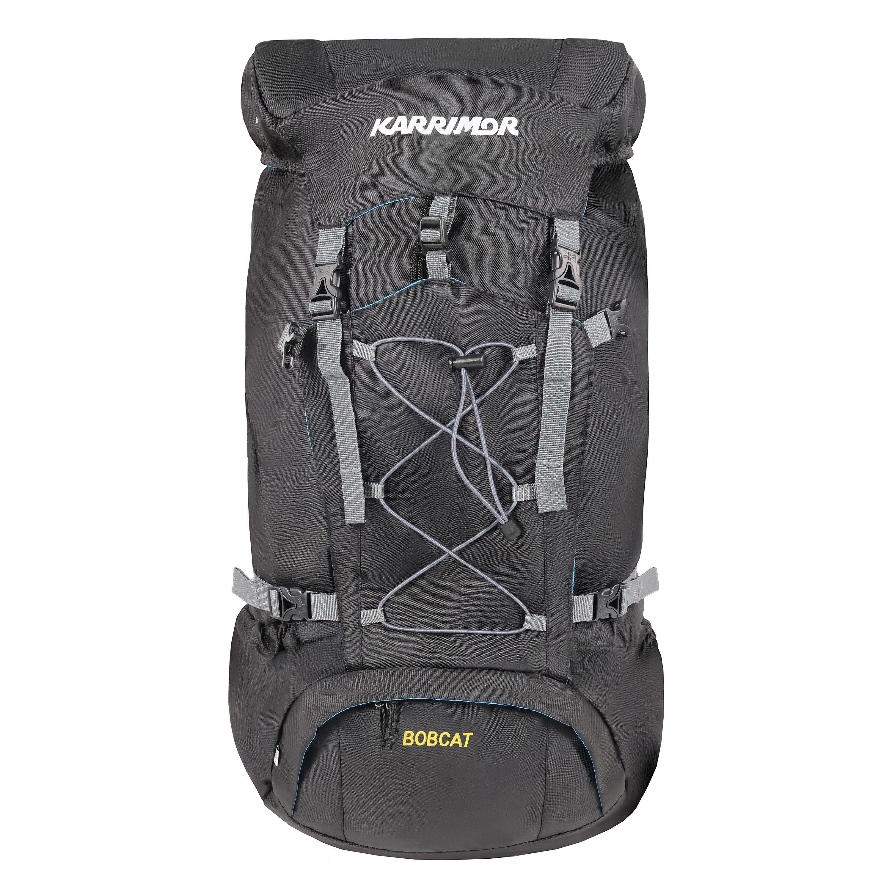 Black/Black - Karrimor - Bobcat 65L Rucksack - 1