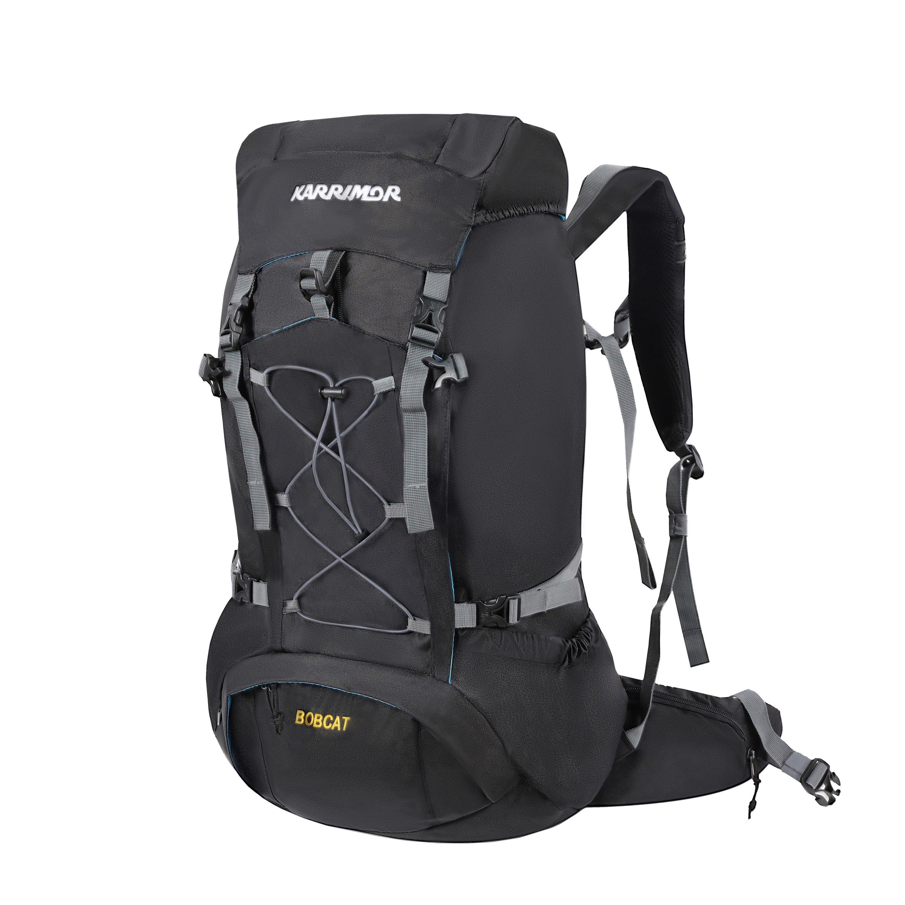 Sort/Sort - Karrimor - Bobcat 65L Rucksack - 6