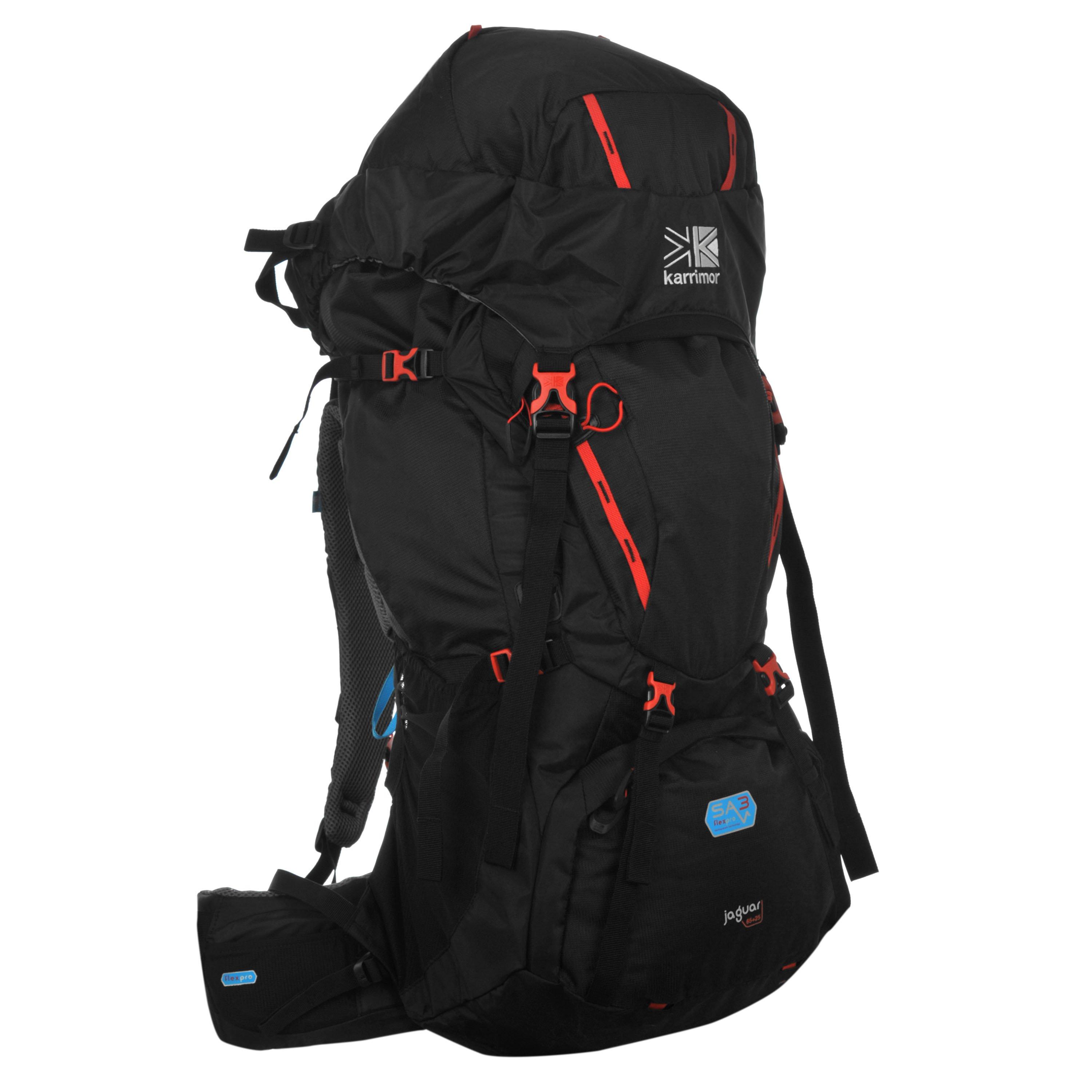 Schwarz - Karrimor - Jaguar 65L Rucksack - 2