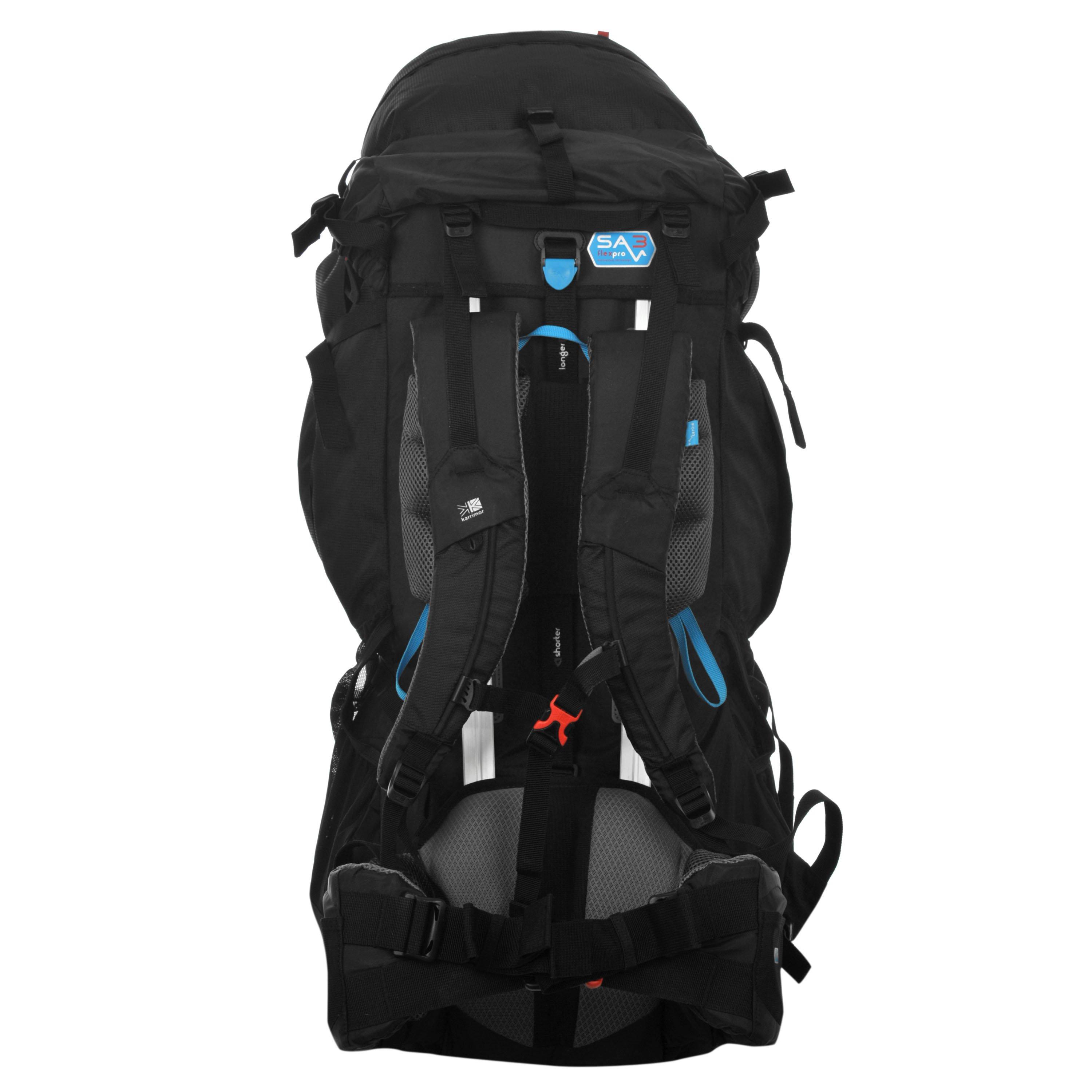 Schwarz - Karrimor - Jaguar 65L Rucksack - 3