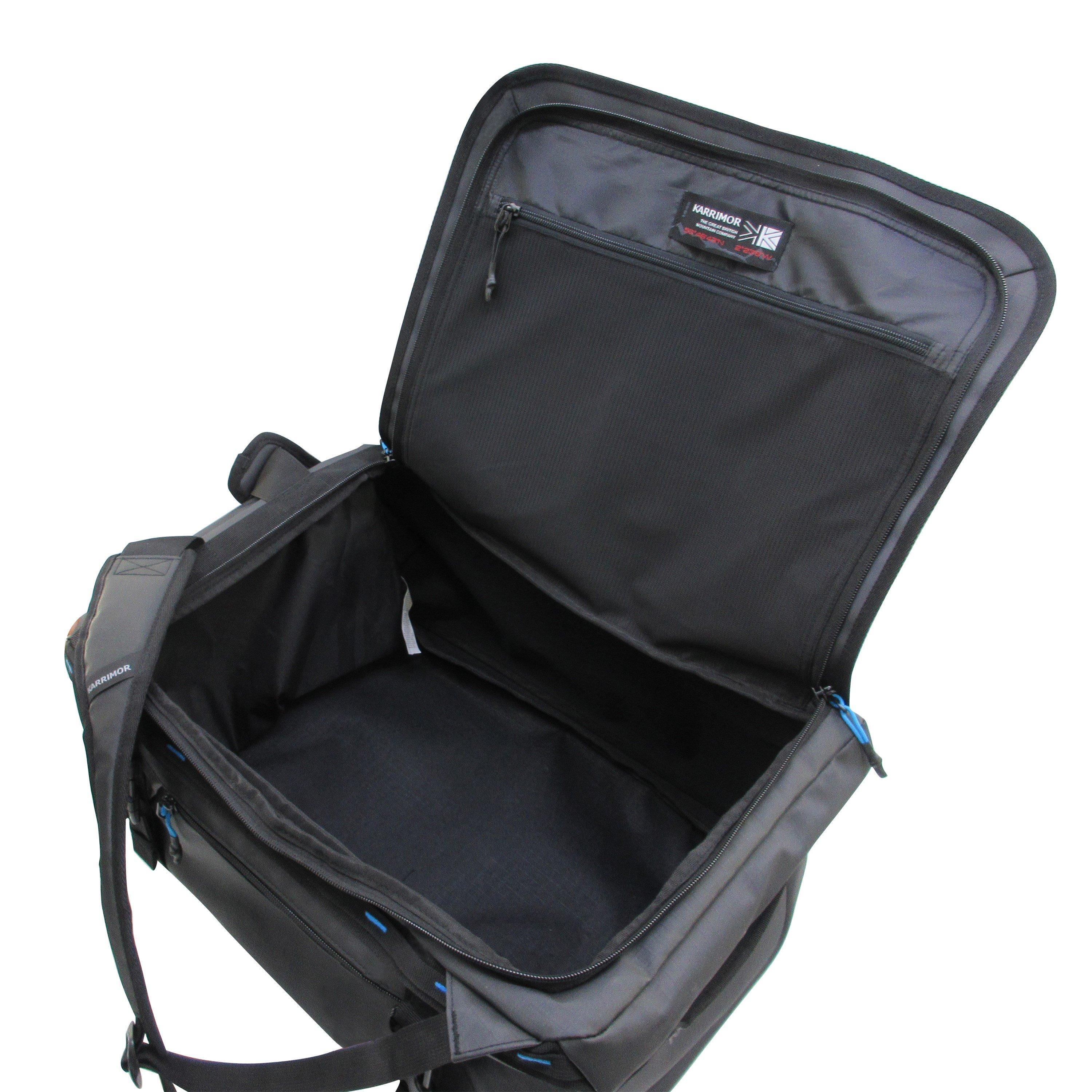 Black - Karrimor - Sherpa 50L Duffle - 5