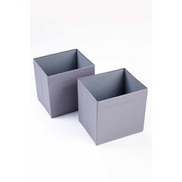 Homelife Addison Pair of Canvas Baskets